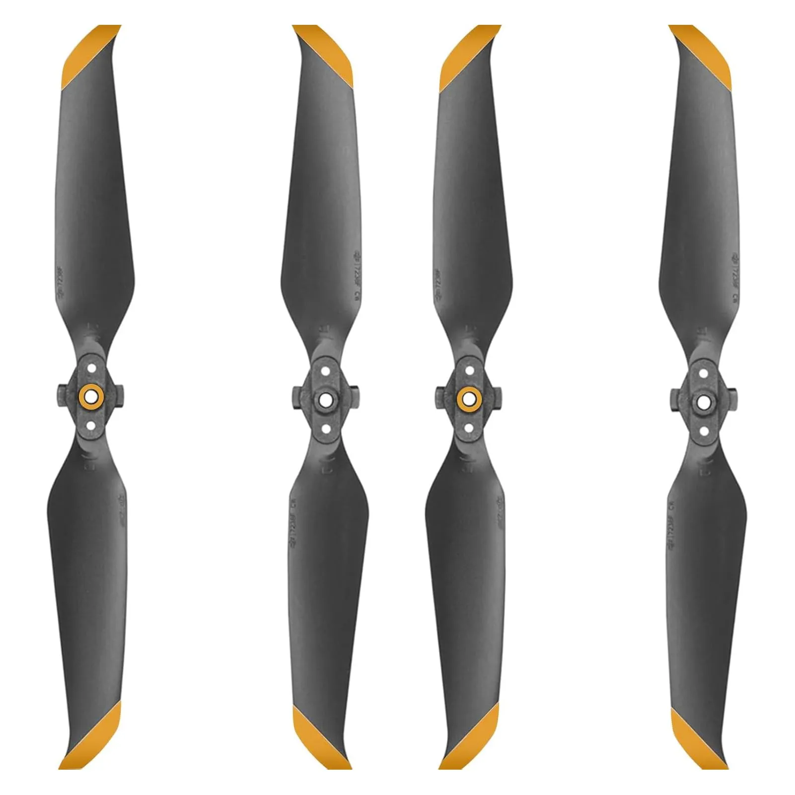 Bocguy 4 Pcs Eliche Mavic Air 2 / Air 2S, 7328 Eliche per Mavic Air 2S / 2 Accessori Accessori Sostituzione Drone con Design a Rilascio Rapido, Basso Rumore & Stabile (Arancia) - immagine 1