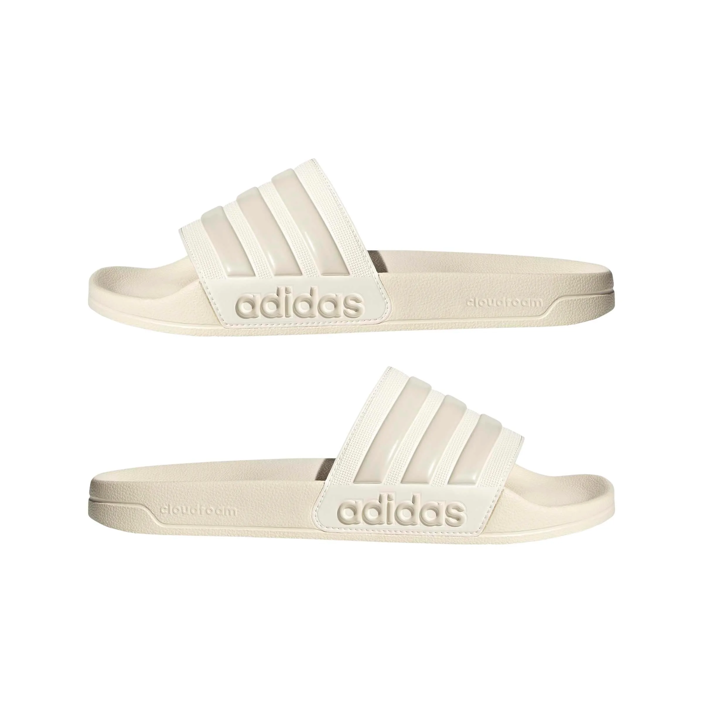 adidas Unisex - Adulto Adilette Shower Slides Sandal, Off White/Alumina/Off White, 47 EU - immagine 8