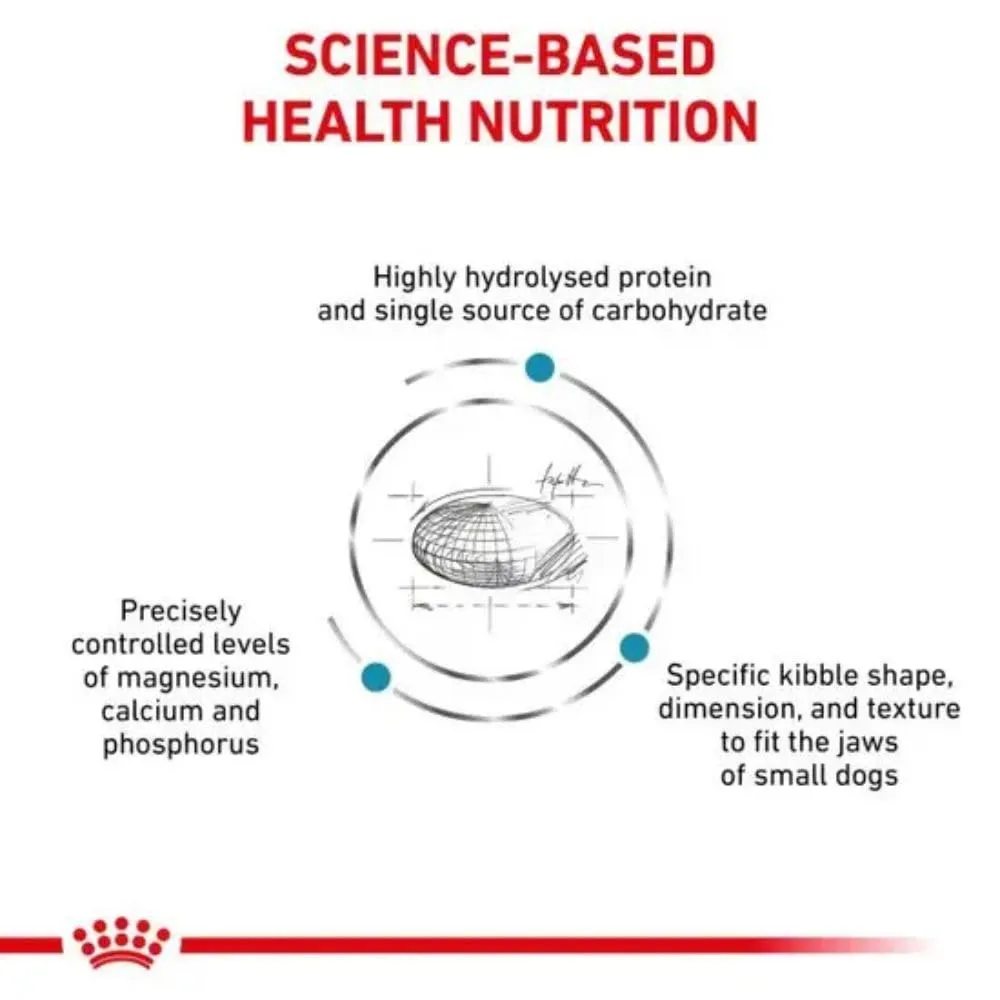Royal CANIN Veterinary Hypoallergenic Small Dogs | 3,5 kg | Alimento Completo dietetico per Cani di Piccola Taglia Adulti | per la riduzione delle manifestazioni di intolleranza nutrizionale - immagine 3