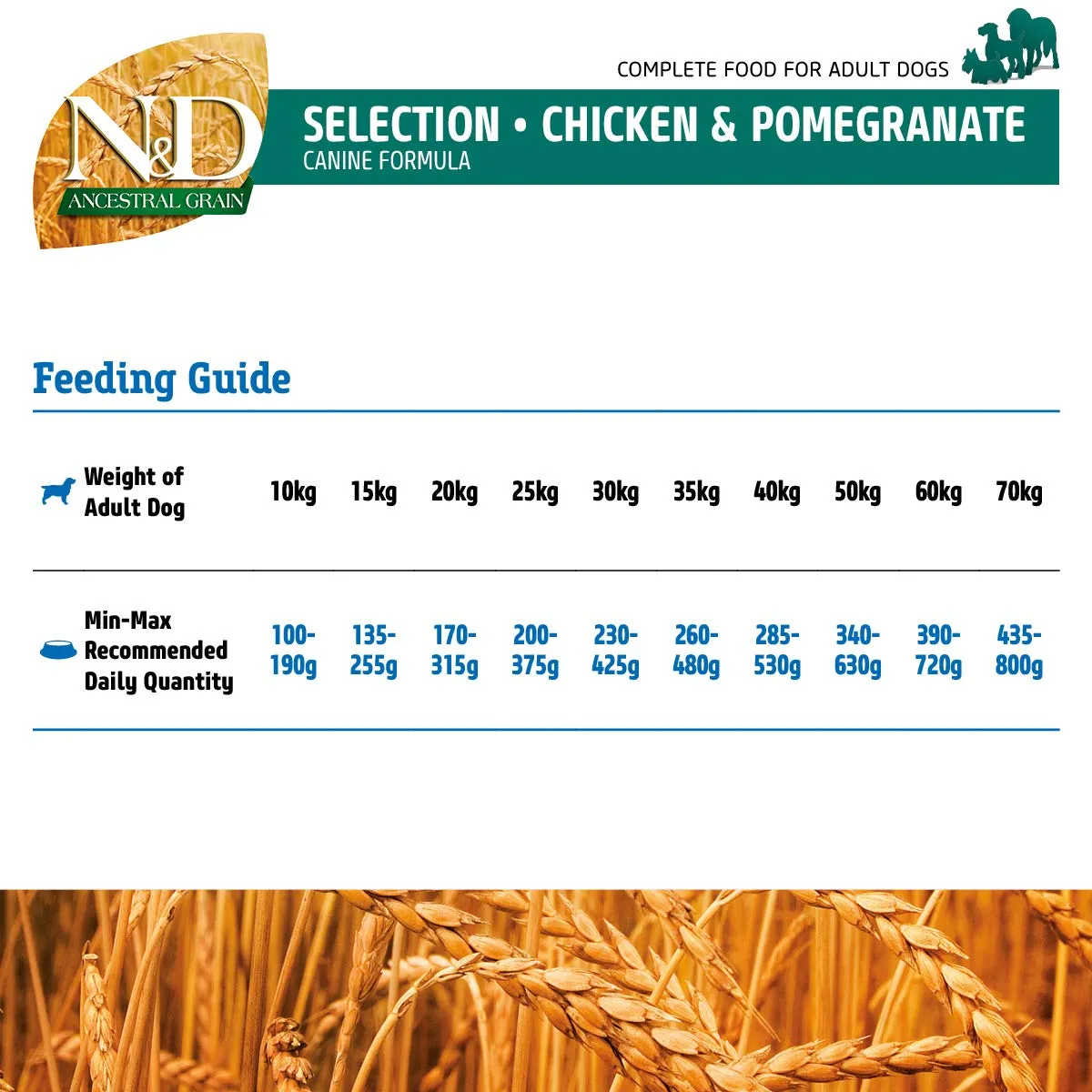 Farmina, N&D Ancestral Selection, Pollo & Melograno, Cane Adult, 12 kg +3 - immagine 7