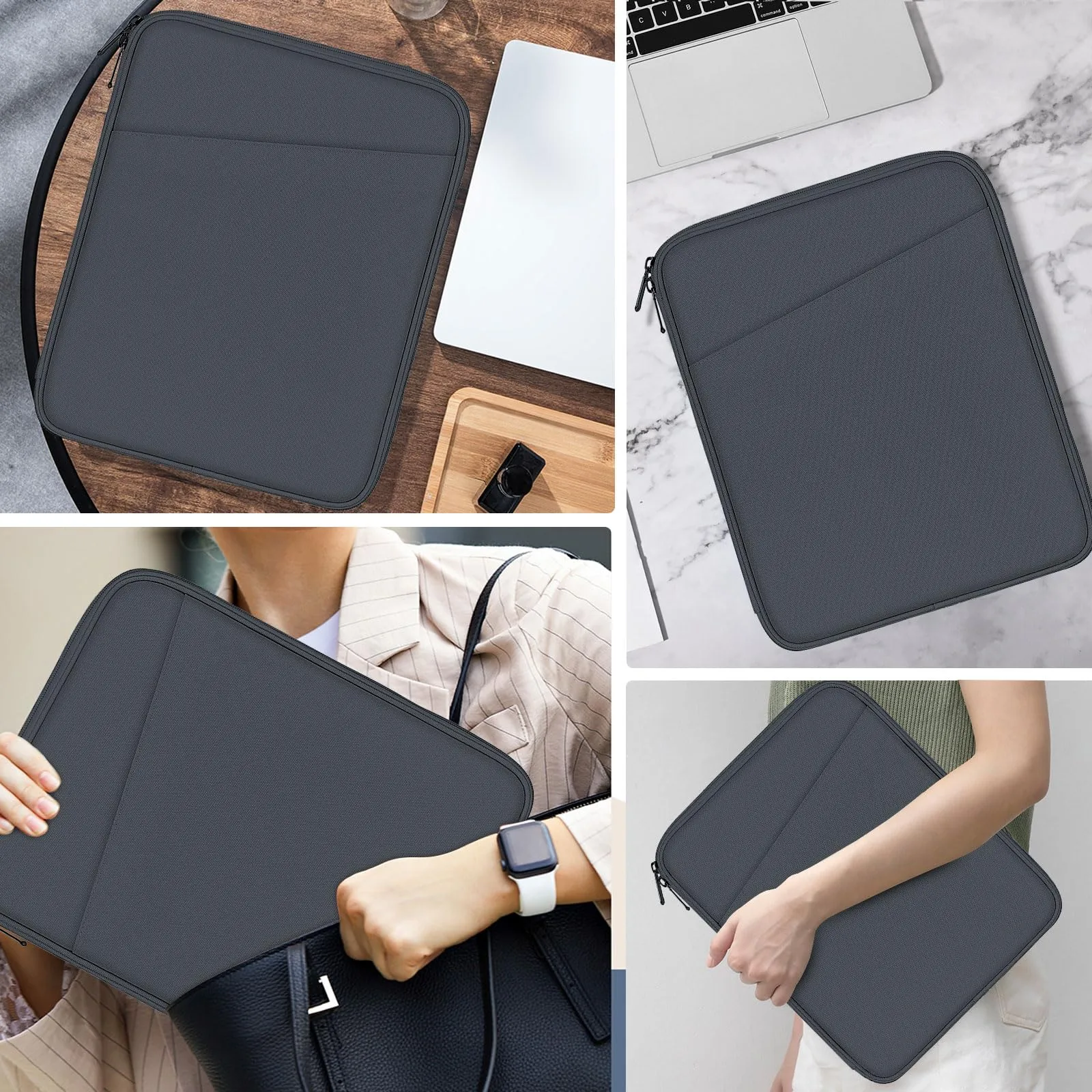 MoKo Borsa Sleeve per Tablet 9-11 Pollici, Imbottita - immagine 7