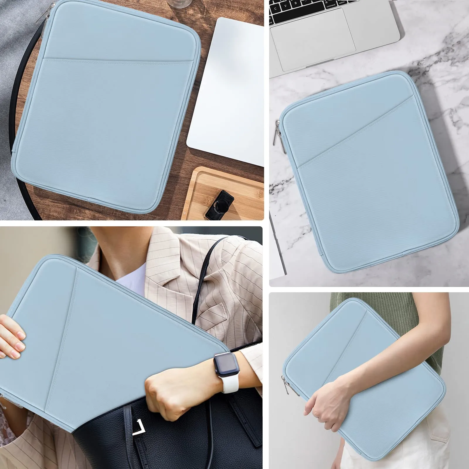 MoKo Borsa Sleeve per Tablet 9-11 Pollici, Imbottita - immagine 7