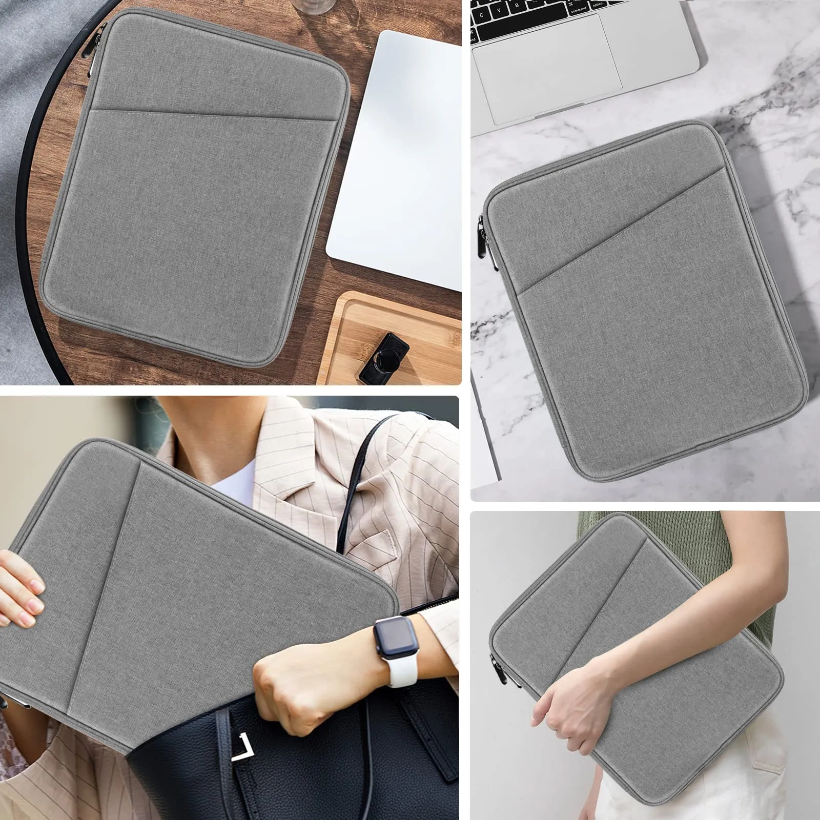 MoKo Borsa Sleeve per Tablet 9-11 Pollici, Imbottita - immagine 7