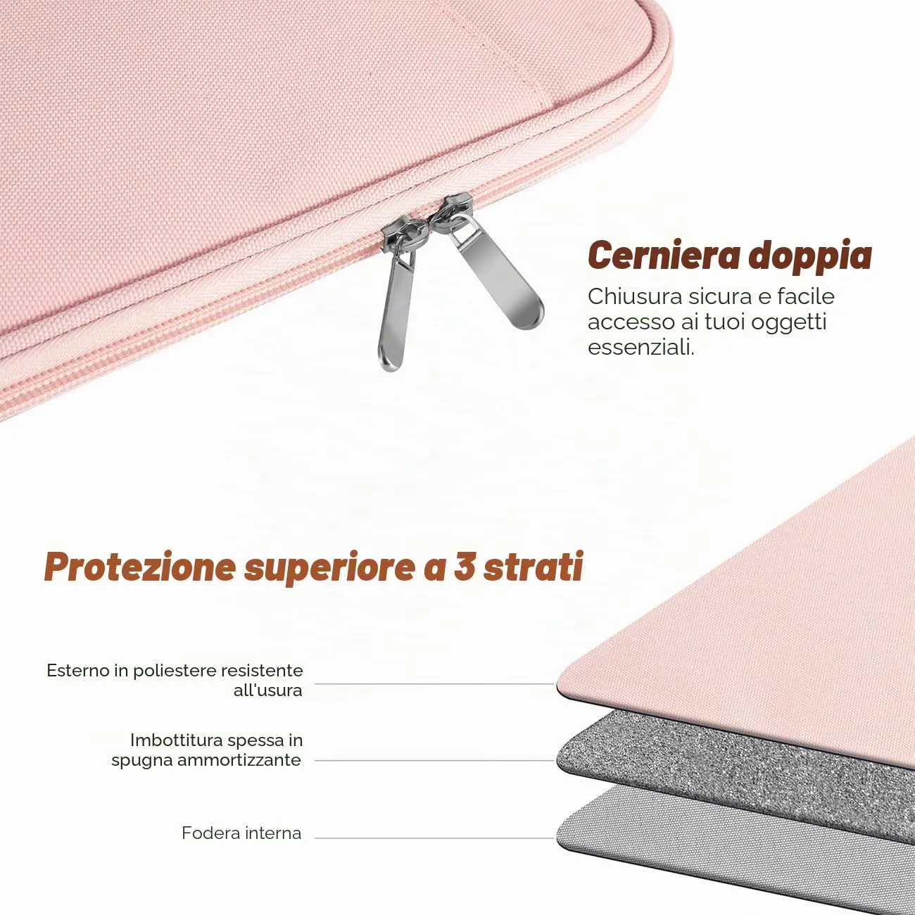 MoKo Borsa per tablet 13 pollici con tasca - immagine 5