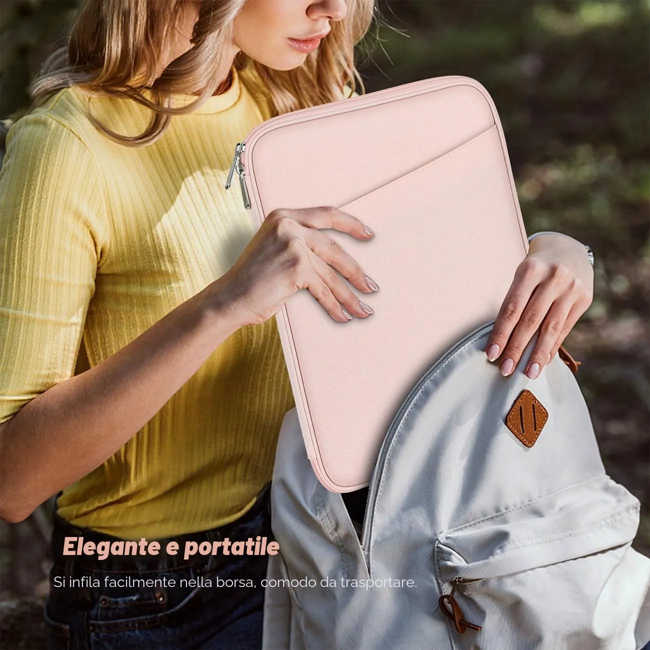MoKo Borsa per tablet 13 pollici con tasca - immagine 6