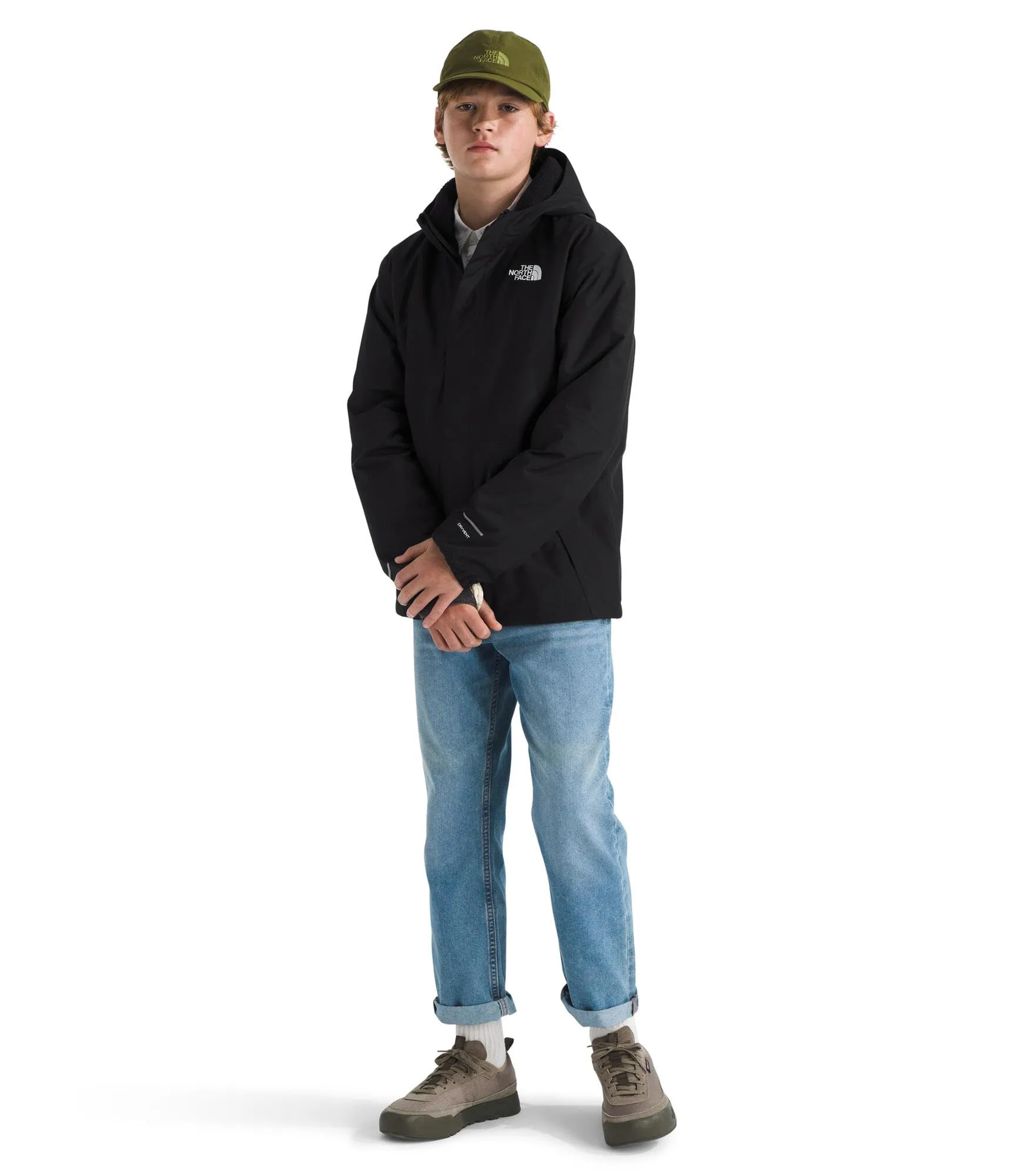 THE NORTH FACE Never Stop Giacca, Nero, 152 Unisex-Bambini e Ragazzi - immagine 5