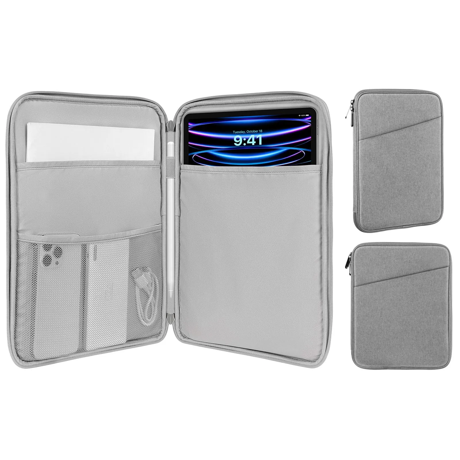 MoKo Borsa Sleeve per Tablet 13 Pollici con Tasca - immagine 1