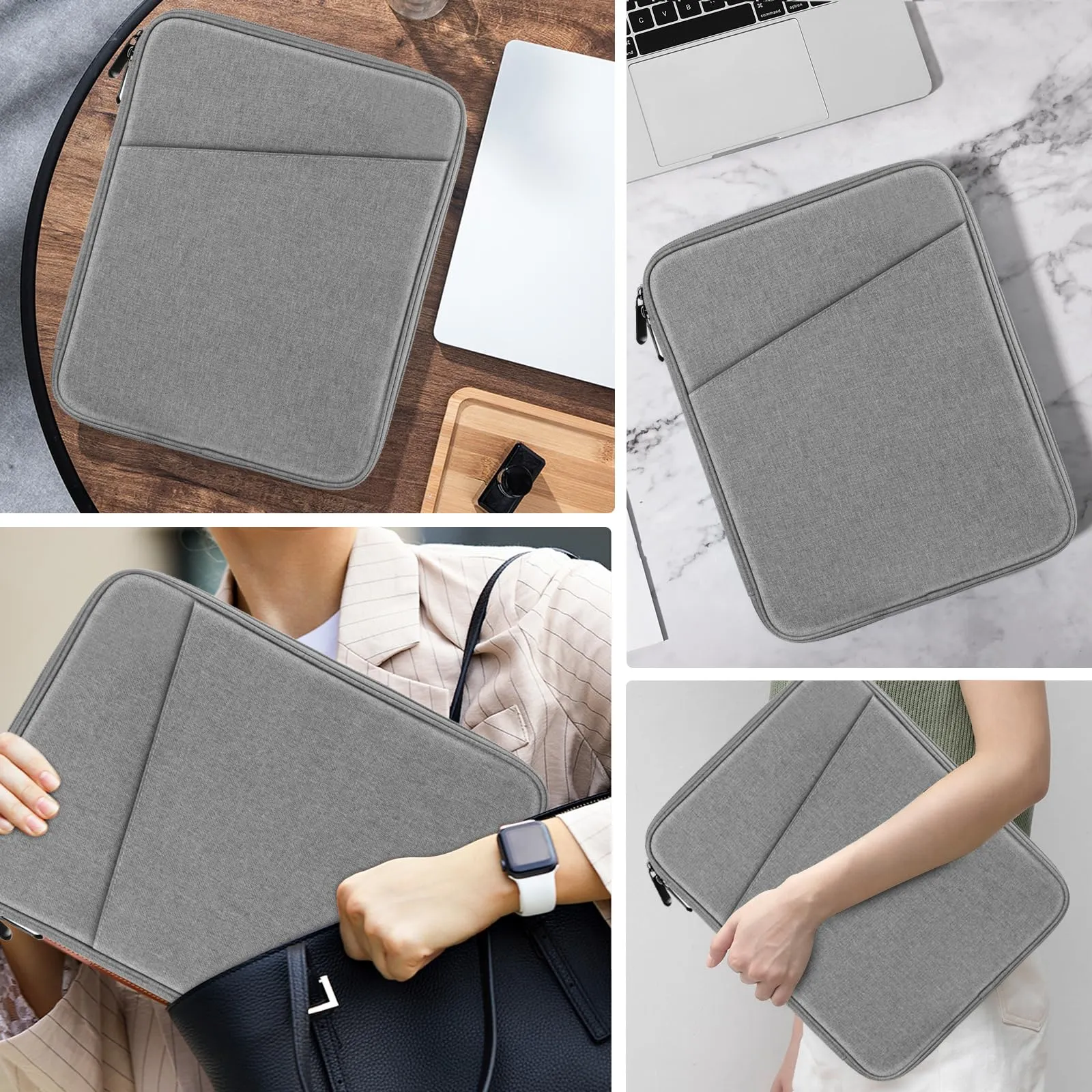 MoKo Borsa Sleeve per Tablet 13 Pollici con Tasca - immagine 7