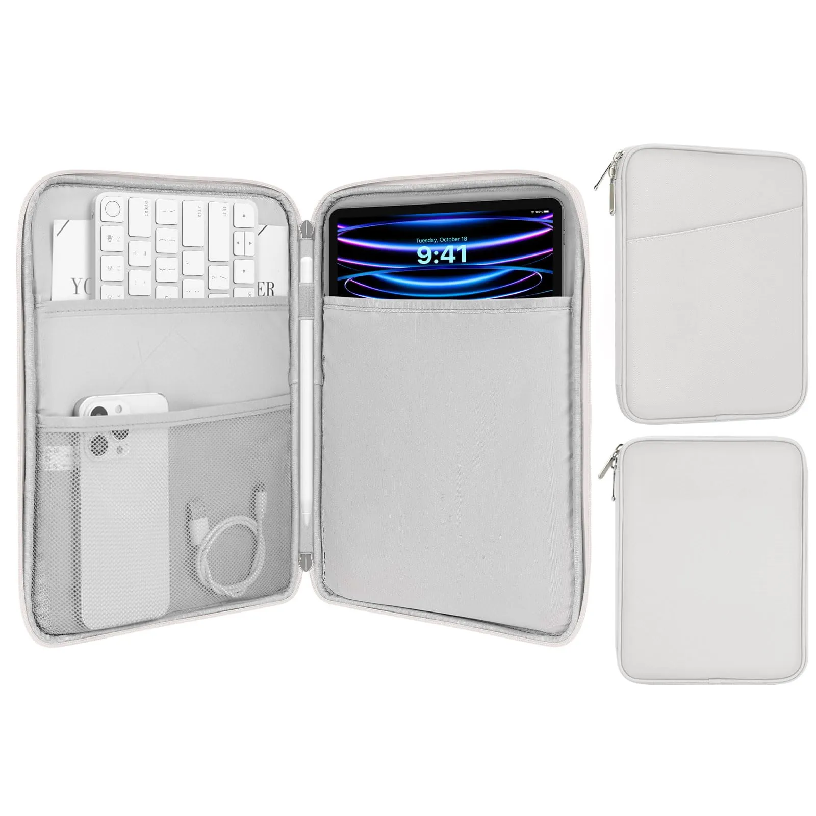 MoKo Borsa Sleeve per Tablet 9-11 Pollici, Imbottita - immagine 1