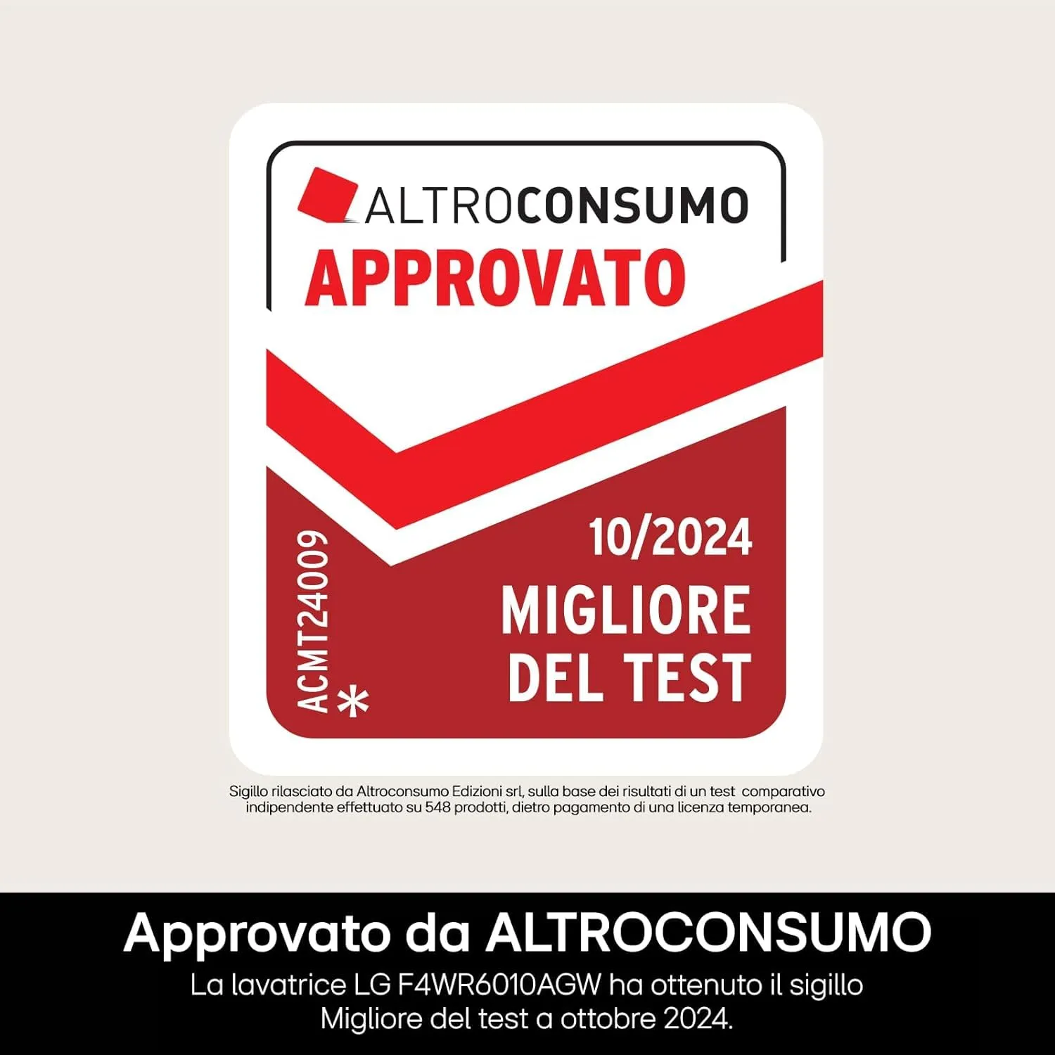 LG F4WR6010AGW Lavatrice 10 kg Serie R5, Classe A-10%, AI DD, TurboWash - immagine 6