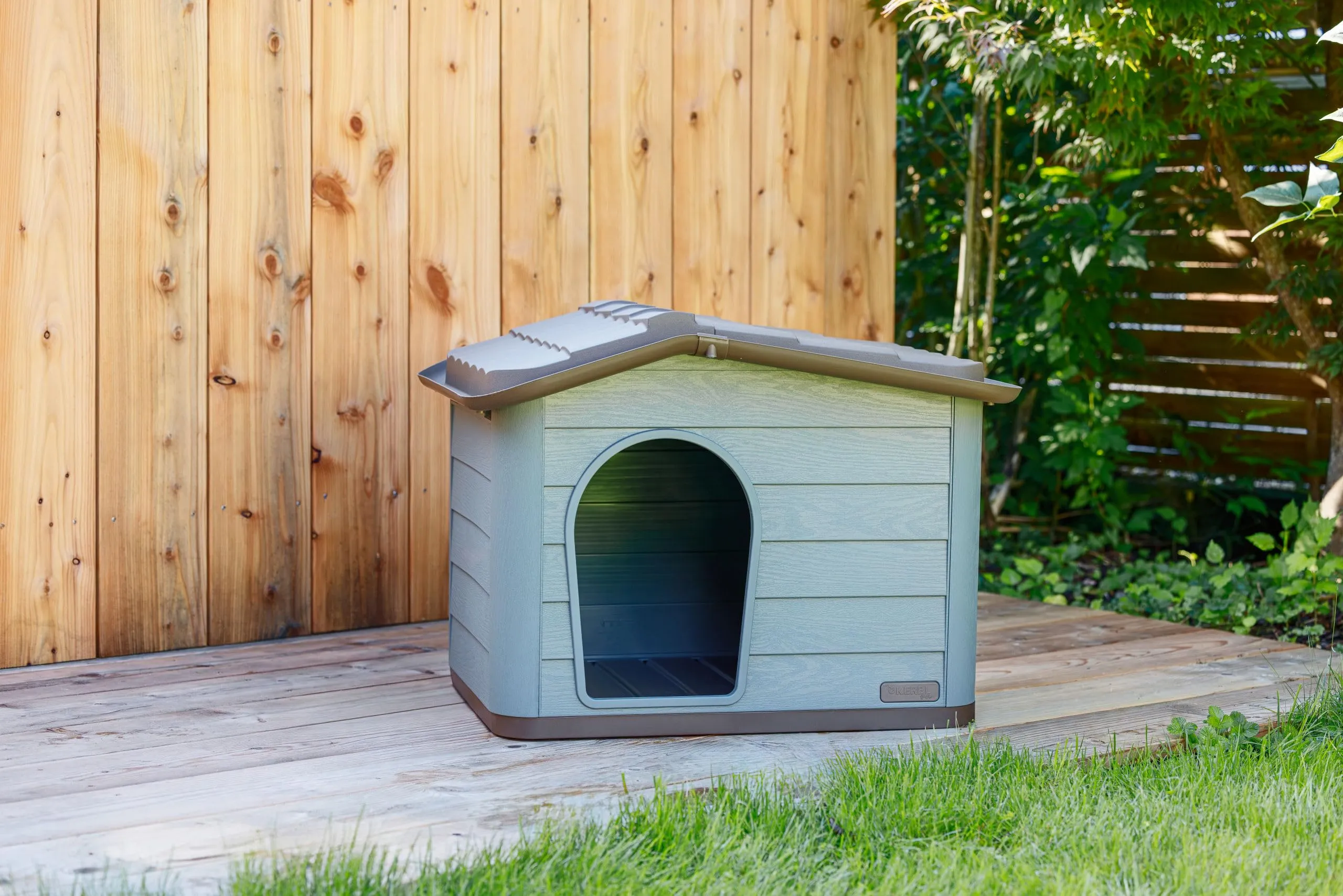 Maison pour chat - KERBL - PAOLA Eco XL - 75 x 59 x 55 cm - Intérieur/extérieur - immagine 2