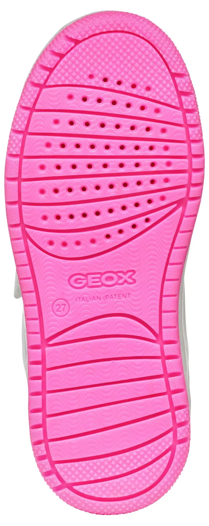 Geox J WASHIBA Girl B - Scarpe da Ginnastica Bambina, White/Black, - immagine 5