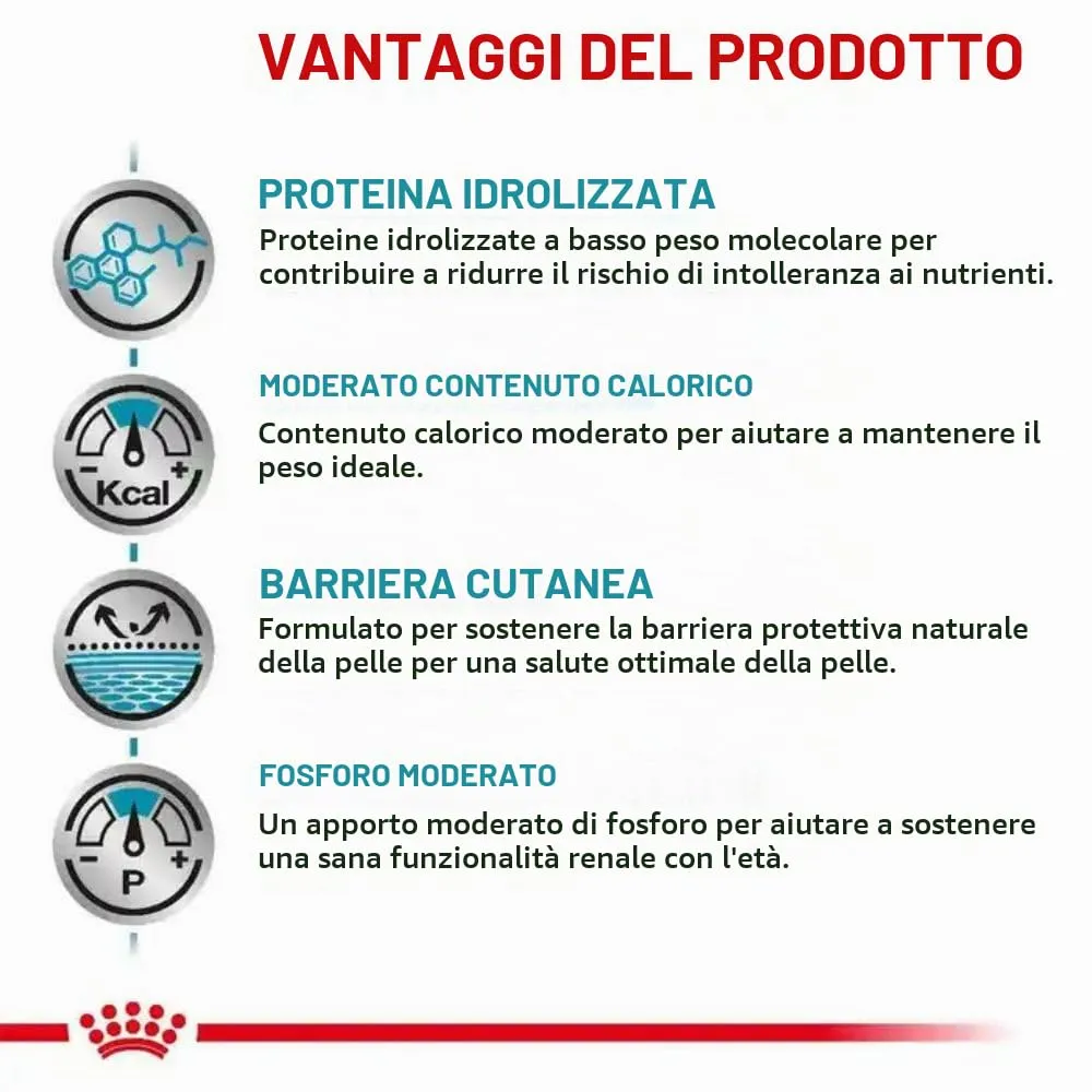 Royal Canin C-11171 Dieta Hypoallergenico Moderato HME23-7 kg - immagine 2