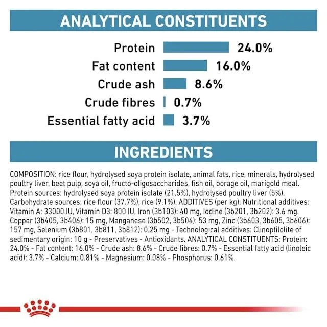 ROYAL CANIN Veterinary HYPOALLERGENIC SMALL DOGS | 1 kg | Alimento dietetico completo per cani adulti di piccola taglia | Per ridurre le manifestazioni di intolleranza ai nutrienti - immagine 8