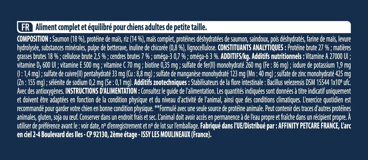 Advance Sensitive Mini Cibo per Cani, Misto - 3 kg - immagine 4
