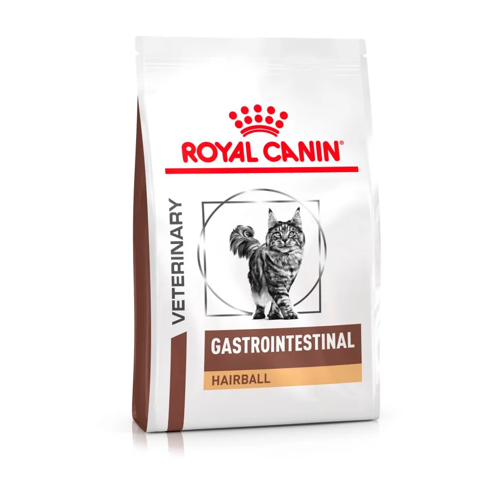 Royal Canin Veterinary Gastrointestinal Hairball | 2 kg | Alimento dietetico completo per gatti adulti | Per supportare la digestione e ridurre la formazione di boli di pelo - immagine 1