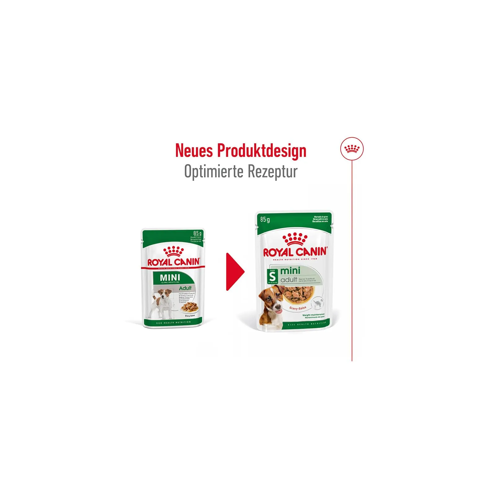 Mini Adult | Cibo umido per cani | 4 x 12 x 85 g | Bocconcini in salsa - immagine 3
