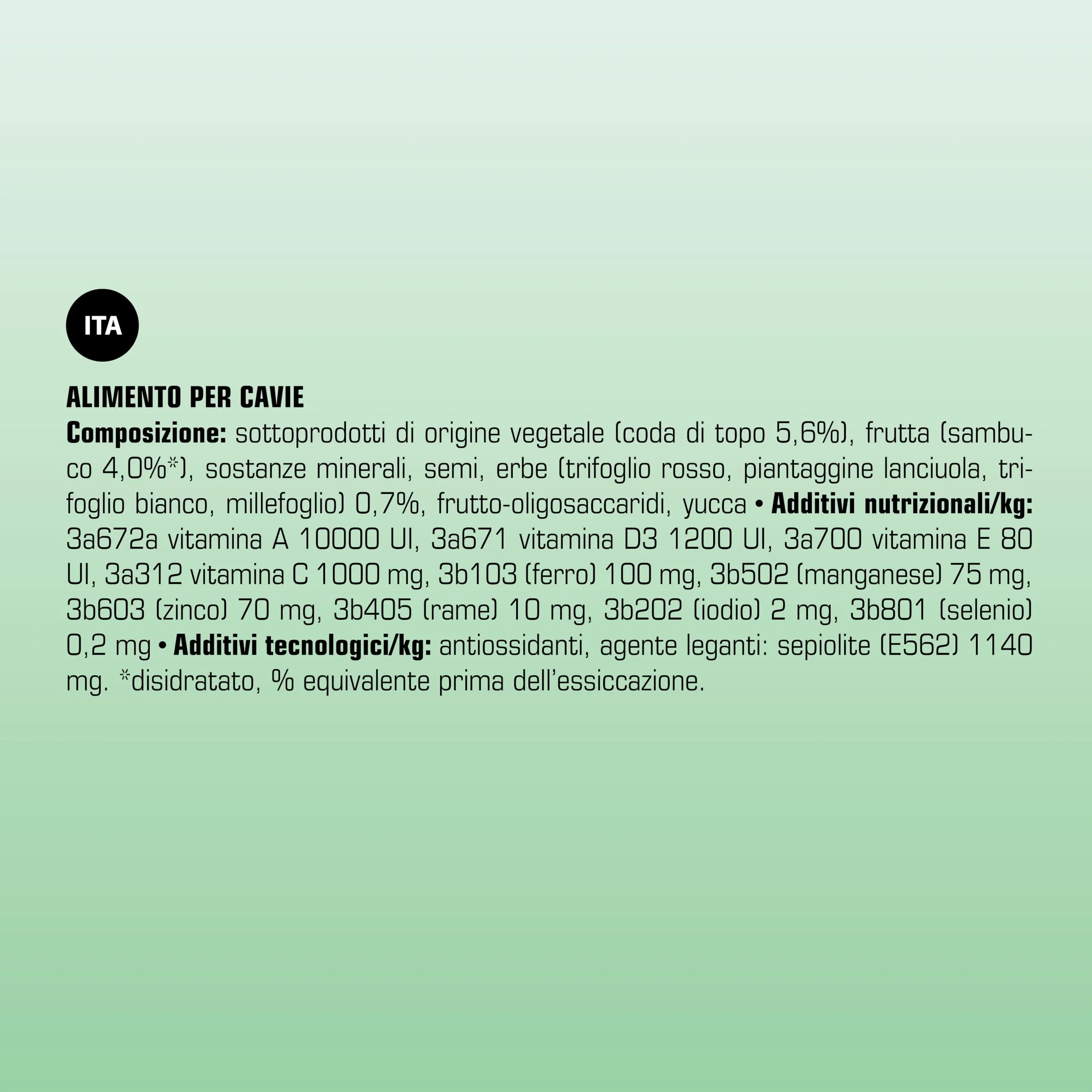 VERSELE-LAGA - Complete Cavia - Alimento estruso “tutto in uno” ricco di fibre per porcellini d’Indi 3 kg - immagine 5