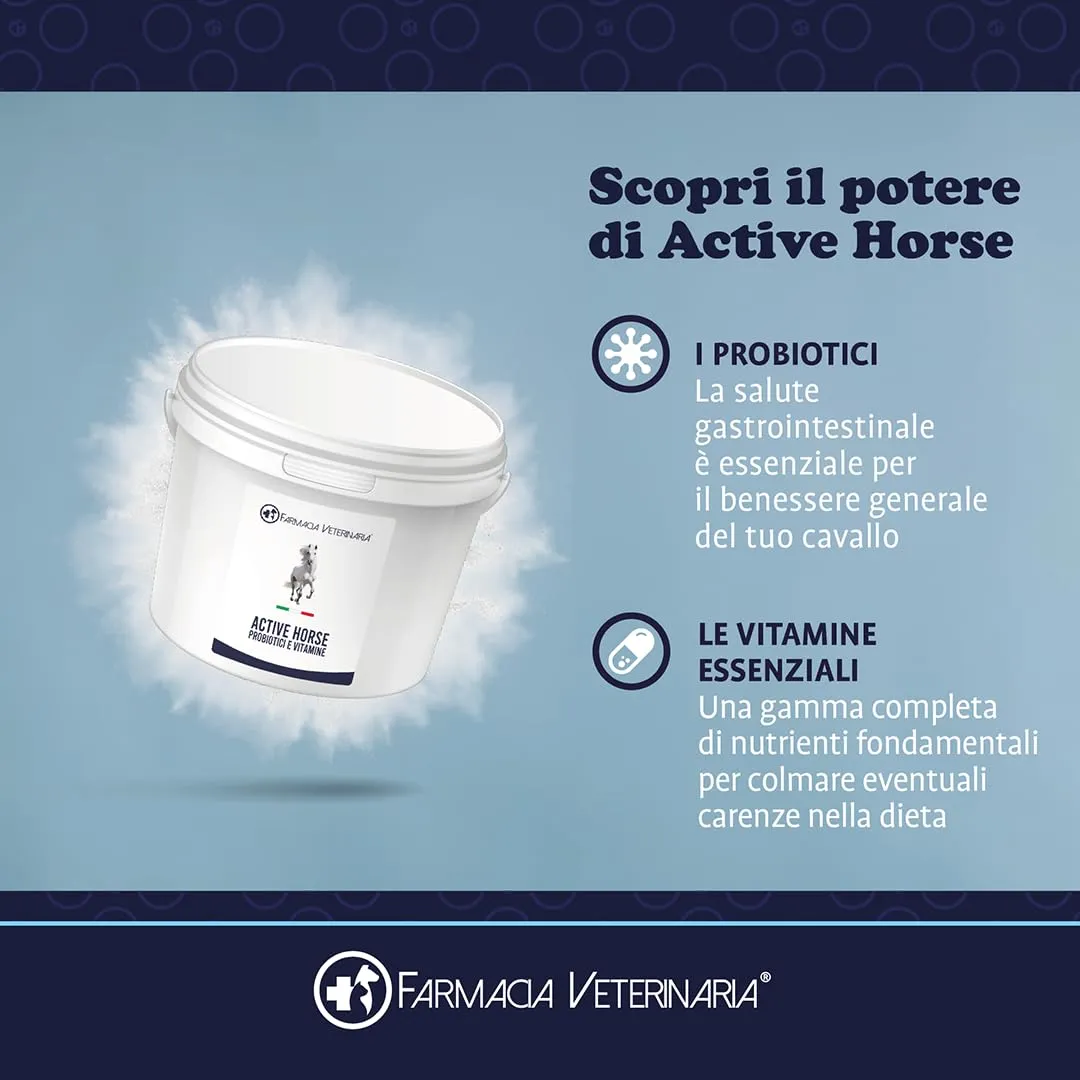 FARMACIA VETERINARIA Probiotici e Fermenti Lattici Integratore per Cavalli - immagine 2