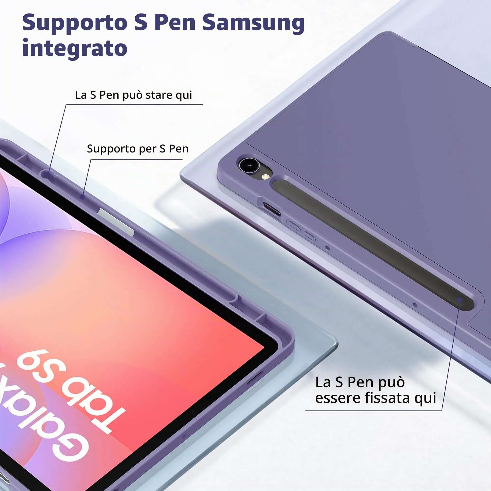 EasyAcc Custodia Cover Compatibile con Samsung Galaxy Tab S10 Lite - immagine 4