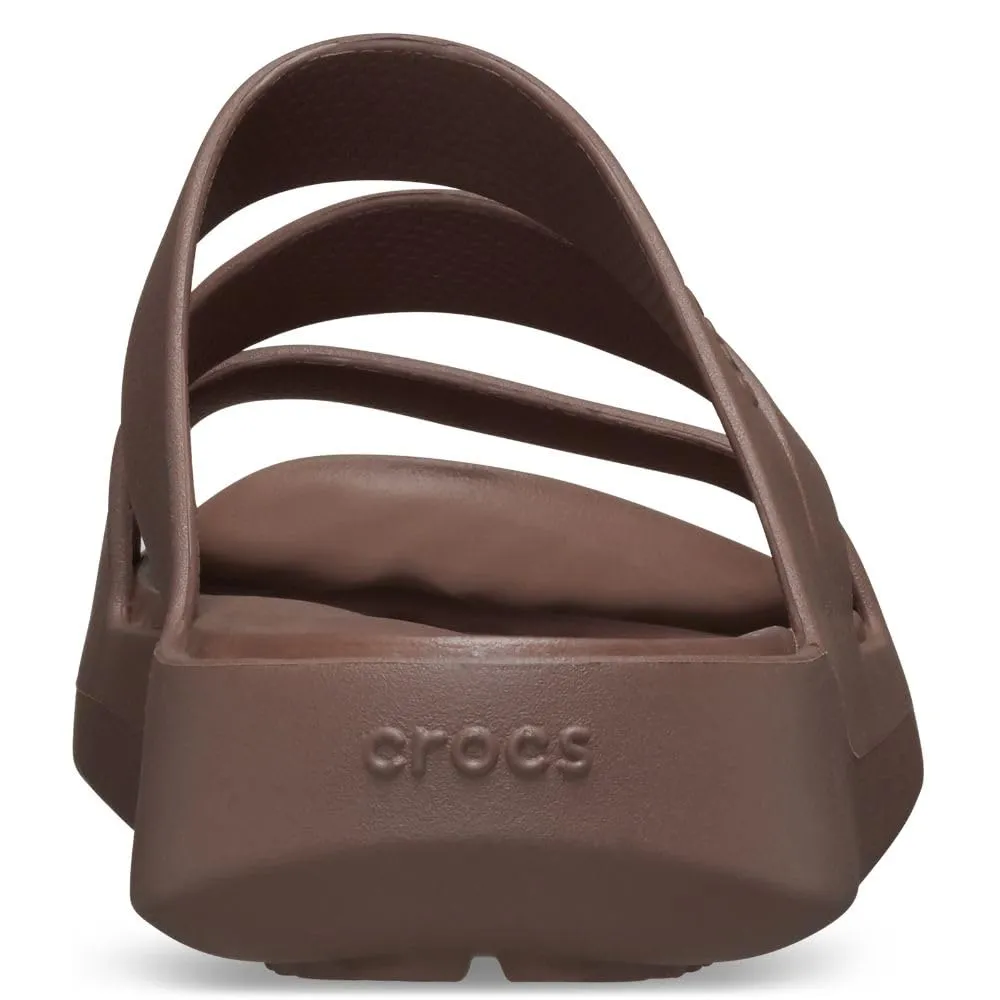 Crocs Getaway Strappy Sandalo, Tartufo, Donna, EU 34-35 - immagine 5