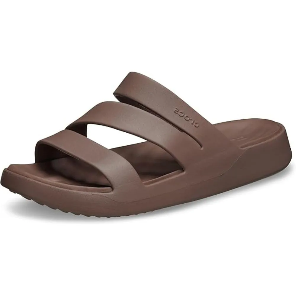 Crocs Getaway Strappy Sandalo, Tartufo, Donna, EU 41-42 - immagine 1