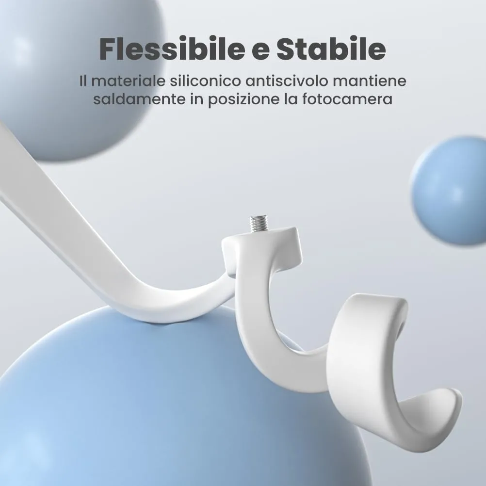 GHB Supporto per Baby Monitor Universale, Vite 1/4'', per ABM700/ AMB720 - immagine 7