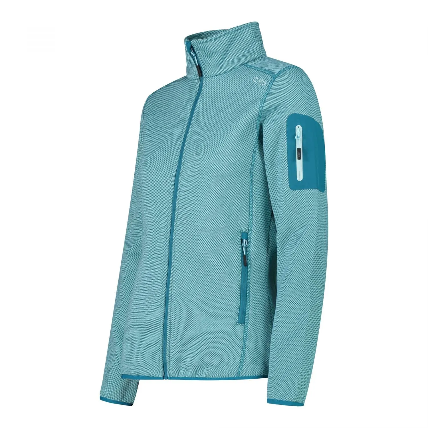CMP - Woman Jacket, Acqua-Teal, 40 - immagine 3