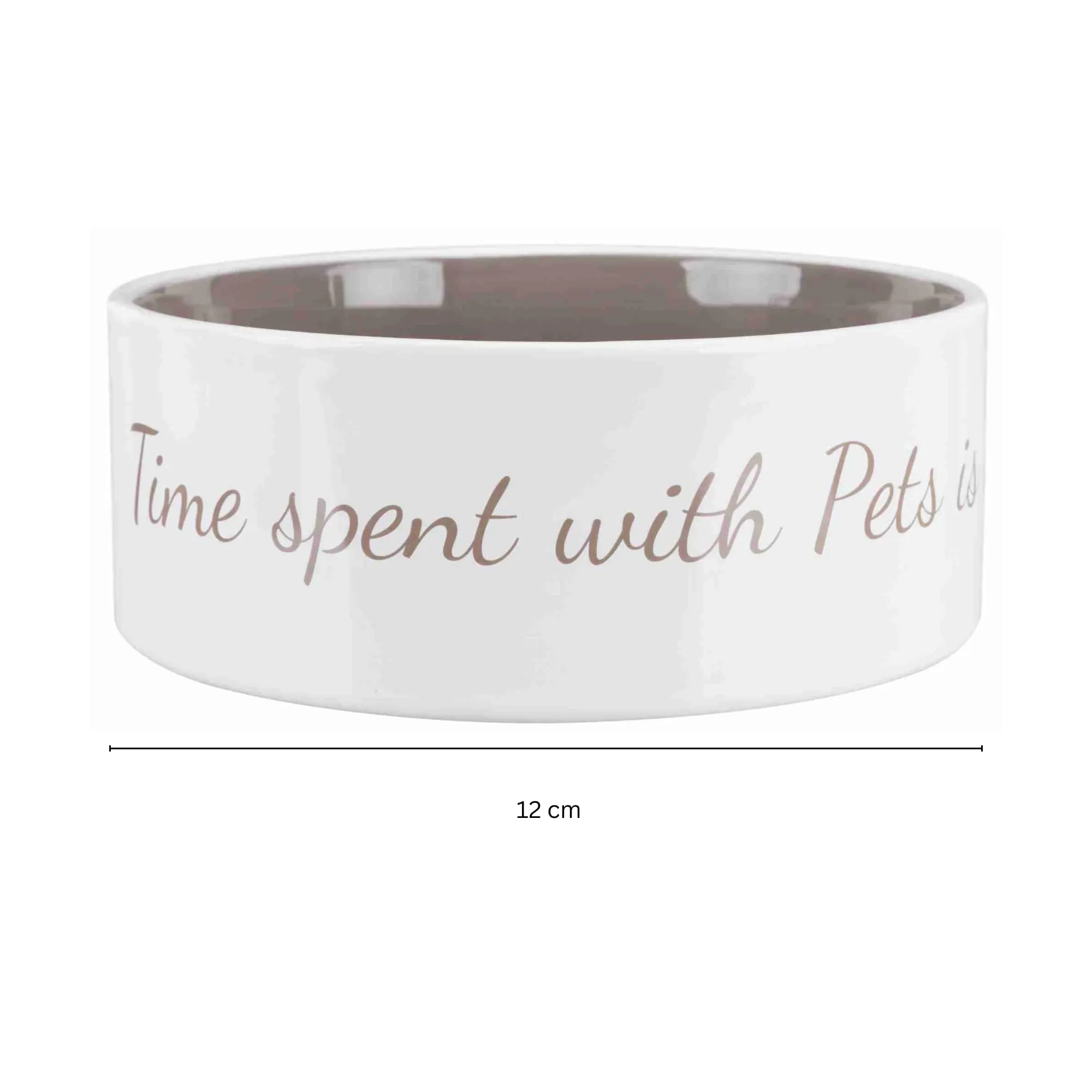 TRIXIE Ciotola in ceramica Pets Home per cani, 300 ml, 12 cm, 1 unità - immagine 4