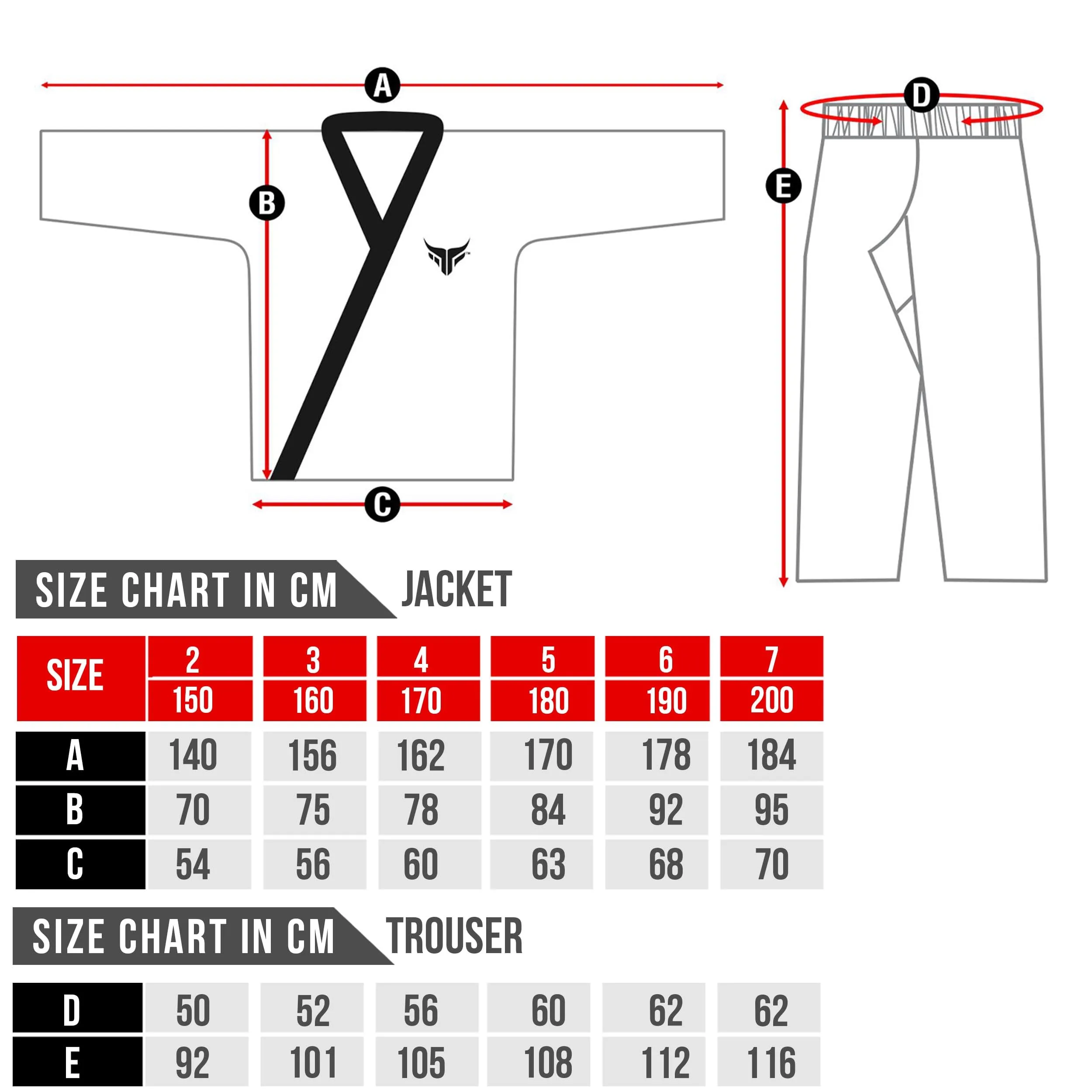 Mytra Fusion Karate Gi adulto con Cintura – Tuta da Allenamento Arti Marziali 200g per Uomo e Donna – Divisa Karate Studenti (Nero, 3/160) - immagine 3