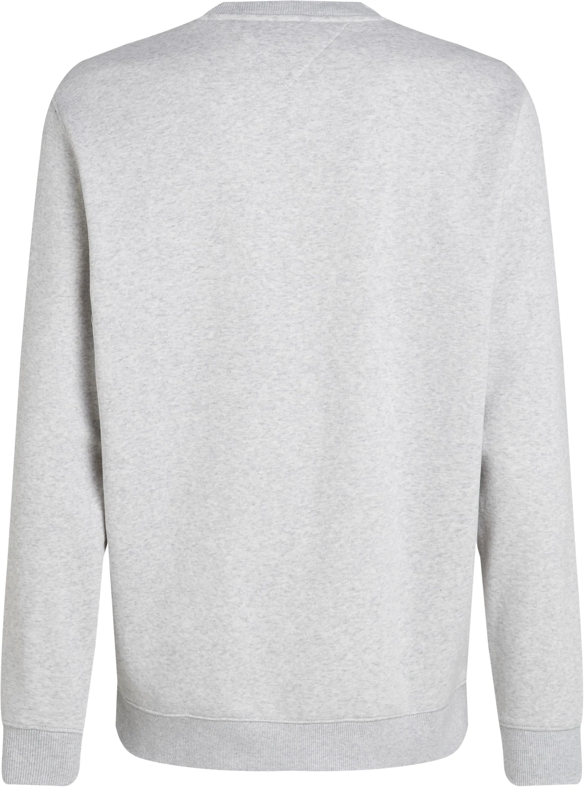 Tommy Jeans Tjm Reg S Flag Crew Dm0Dm20741, Felpa Pullover, Uomo, Grigio (Silver Grey Heather), S - immagine 6