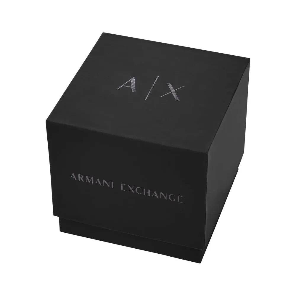 Armani Exchange Orologio da donna, Movimento al quarzo a due lancette e cassa da 36 mm con cinturino in acciaio o pelle - immagine 7
