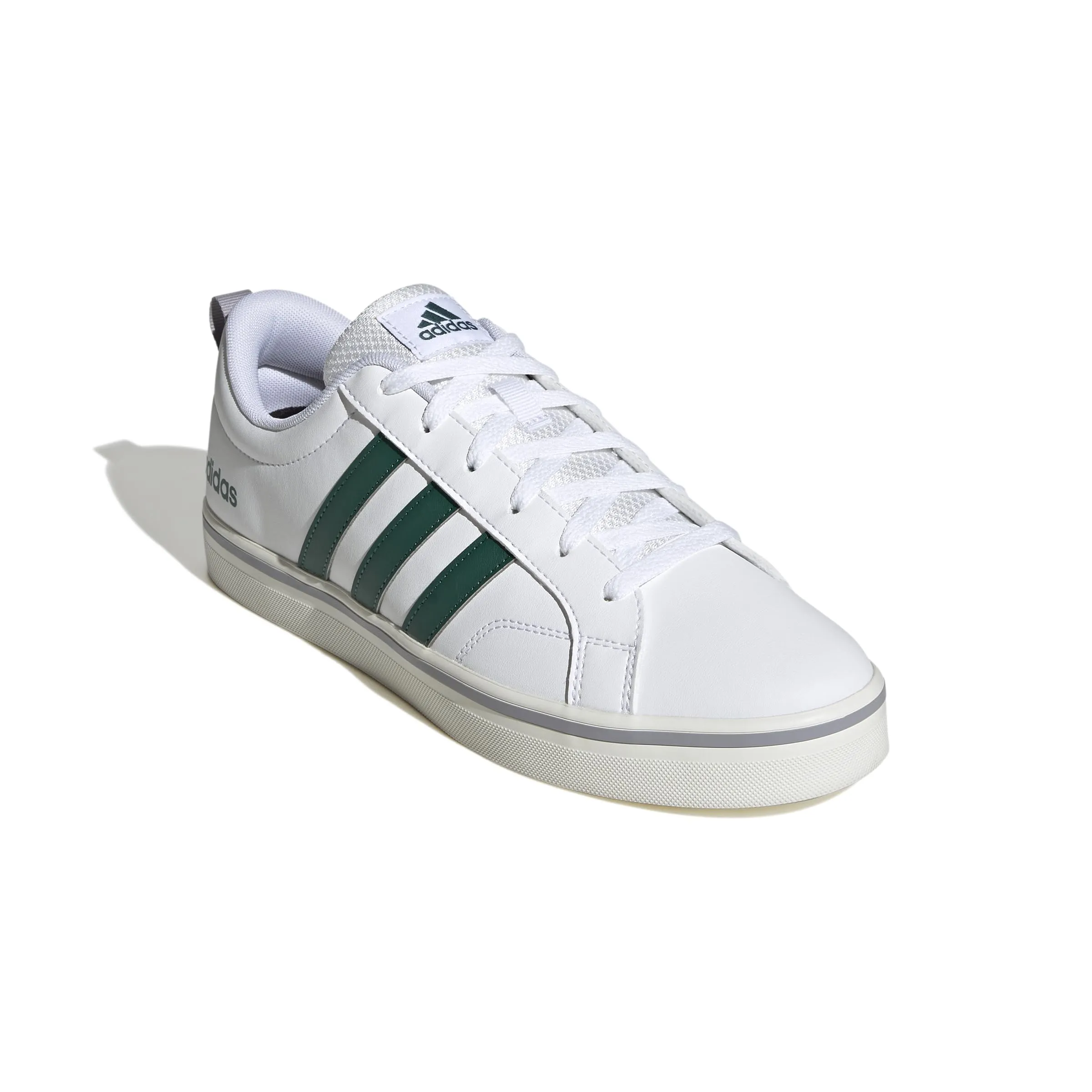 adidas Unisex - Adulto VS Pace 2.0 Shoes, Ftwr White Collegiate Green Glory Grey, 40 2/3 EU - immagine 3