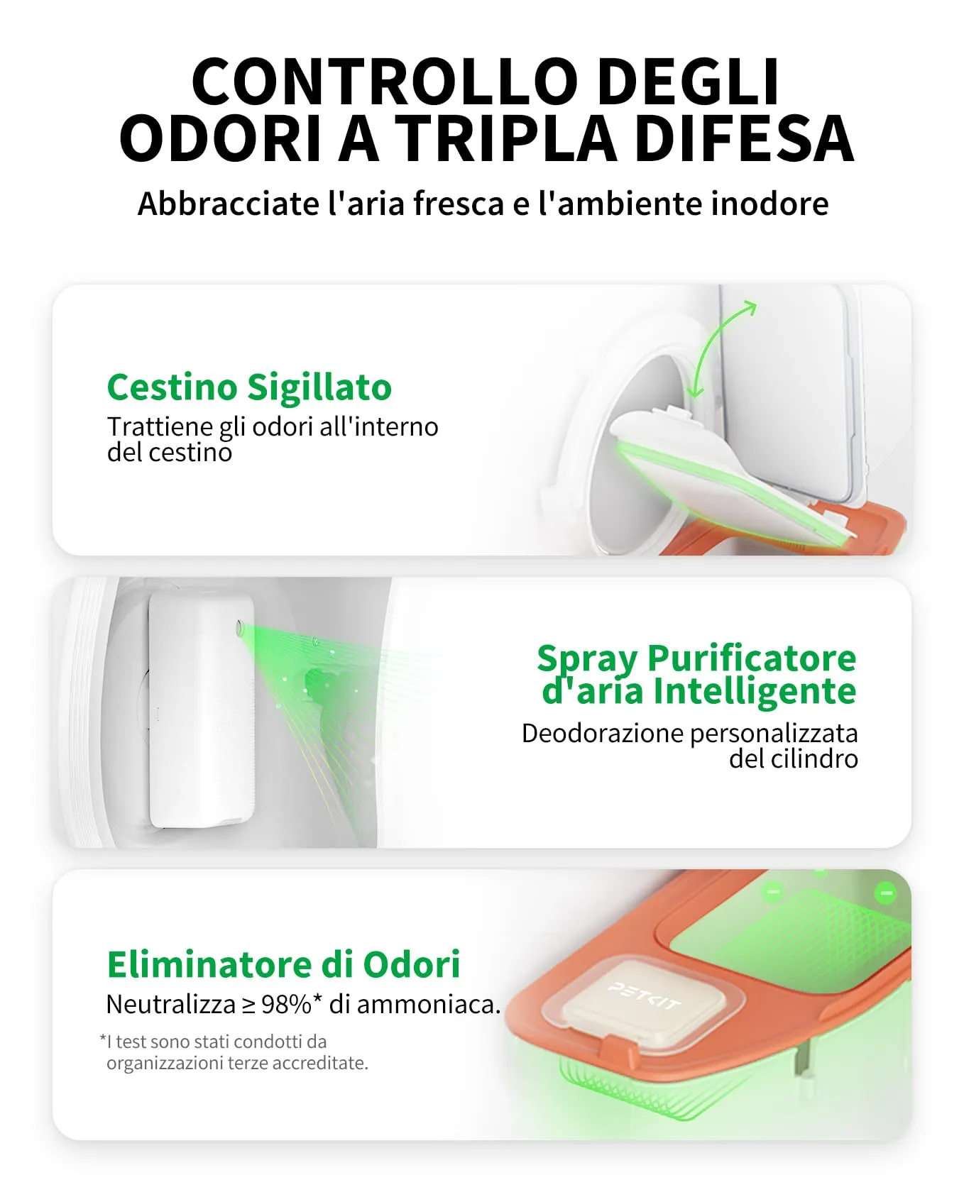 PETKIT Pura Max 2 Lettiera Gatto Autopulente, Lettiera Automatica per Gatti,XSecure,Antiodore,Capacità Massima 76L,Controllo APP per Più Gatti - immagine 4