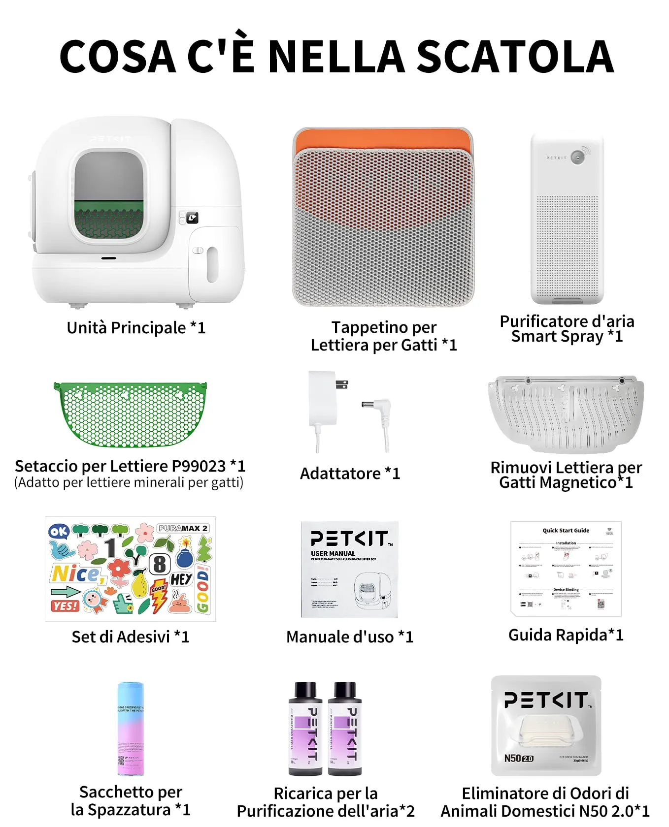 PETKIT Pura Max 2 Lettiera Gatto Autopulente, Lettiera Automatica per Gatti,XSecure,Antiodore,Capacità Massima 76L,Controllo APP per Più Gatti - immagine 10