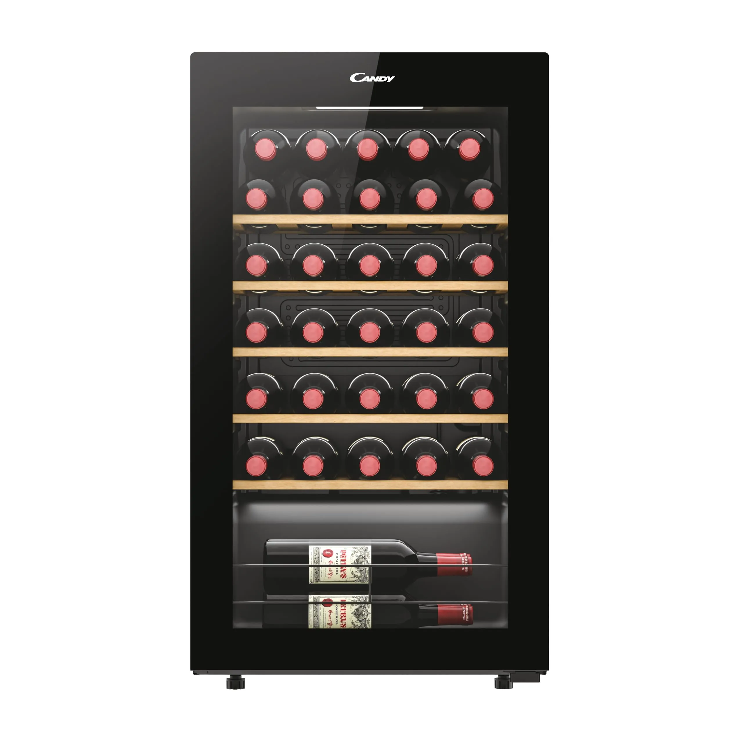 Candy CWC034 - Cantinetta vino, 34 bottiglie, Colore Nero, Classe energetica G - immagine 1