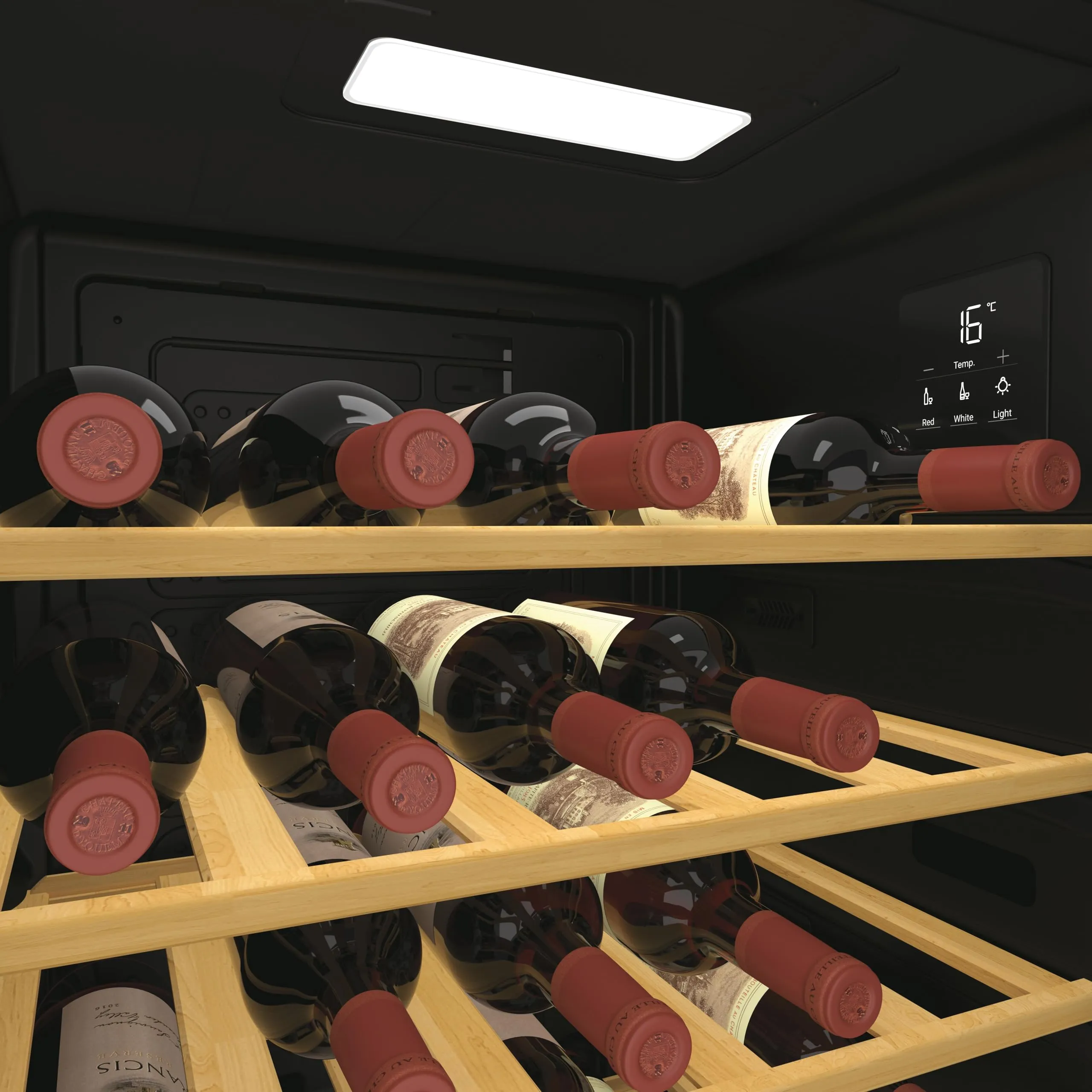 Candy CWC034 - Cantinetta vino, 34 bottiglie, Colore Nero, Classe energetica G - immagine 6