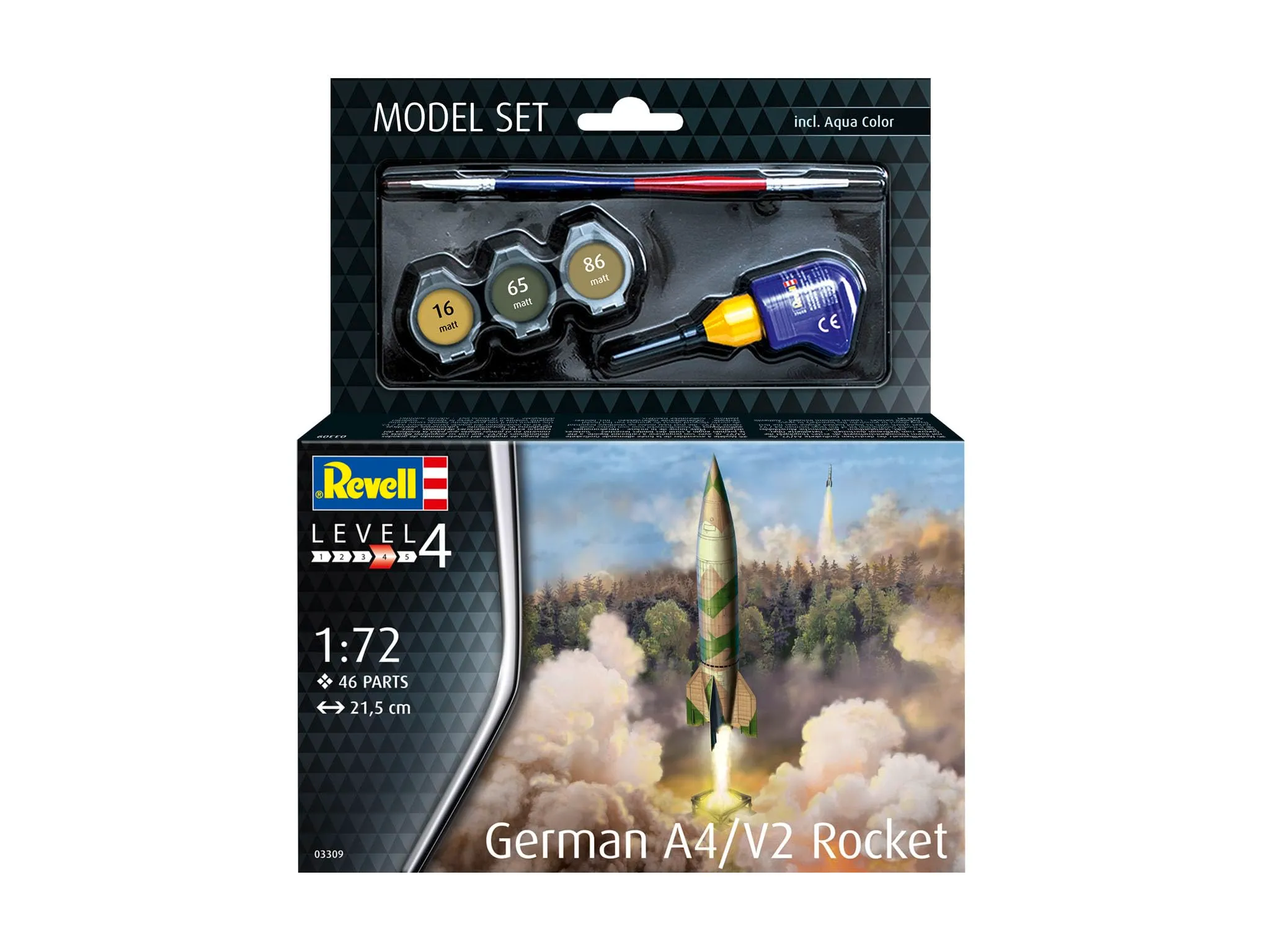 Revell Set modello tedesco A4/V2 Rocket - immagine 2