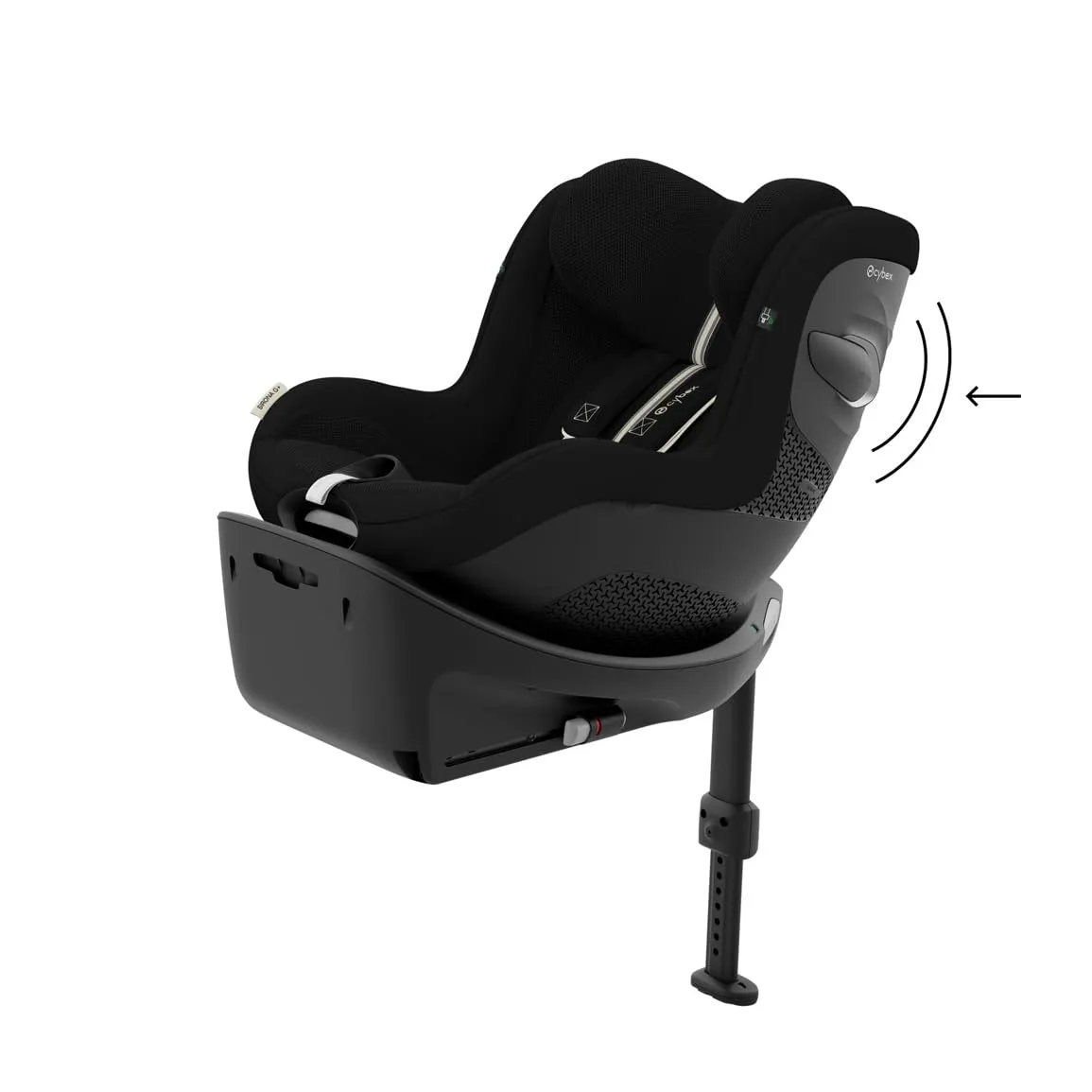 Sirona G i-Size Plus/Moon Black-black PU1 - immagine 8