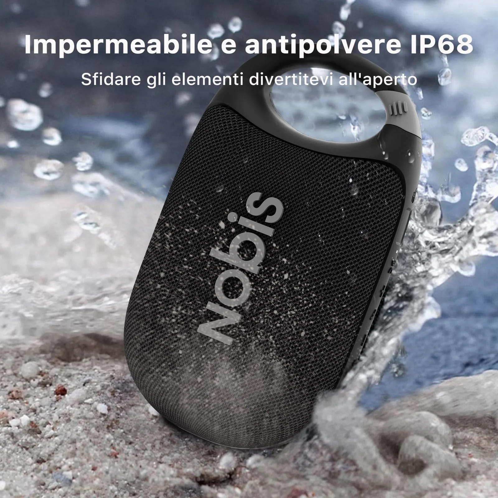 NOBIS Clip N1 Cassa Bluetooth Portatile IP68 - immagine 4