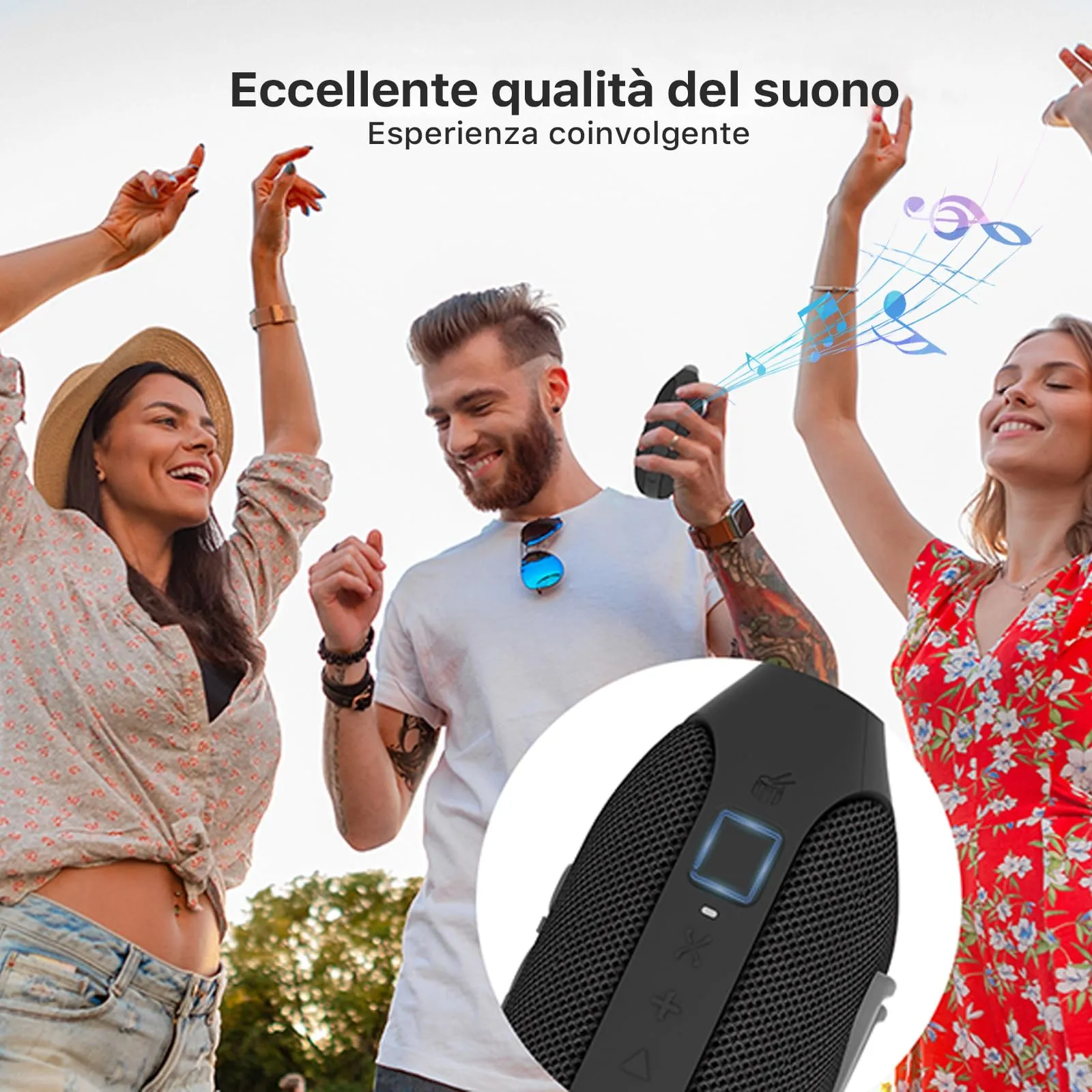 NOBIS Clip N1 Cassa Bluetooth Portatile IP68 - immagine 6