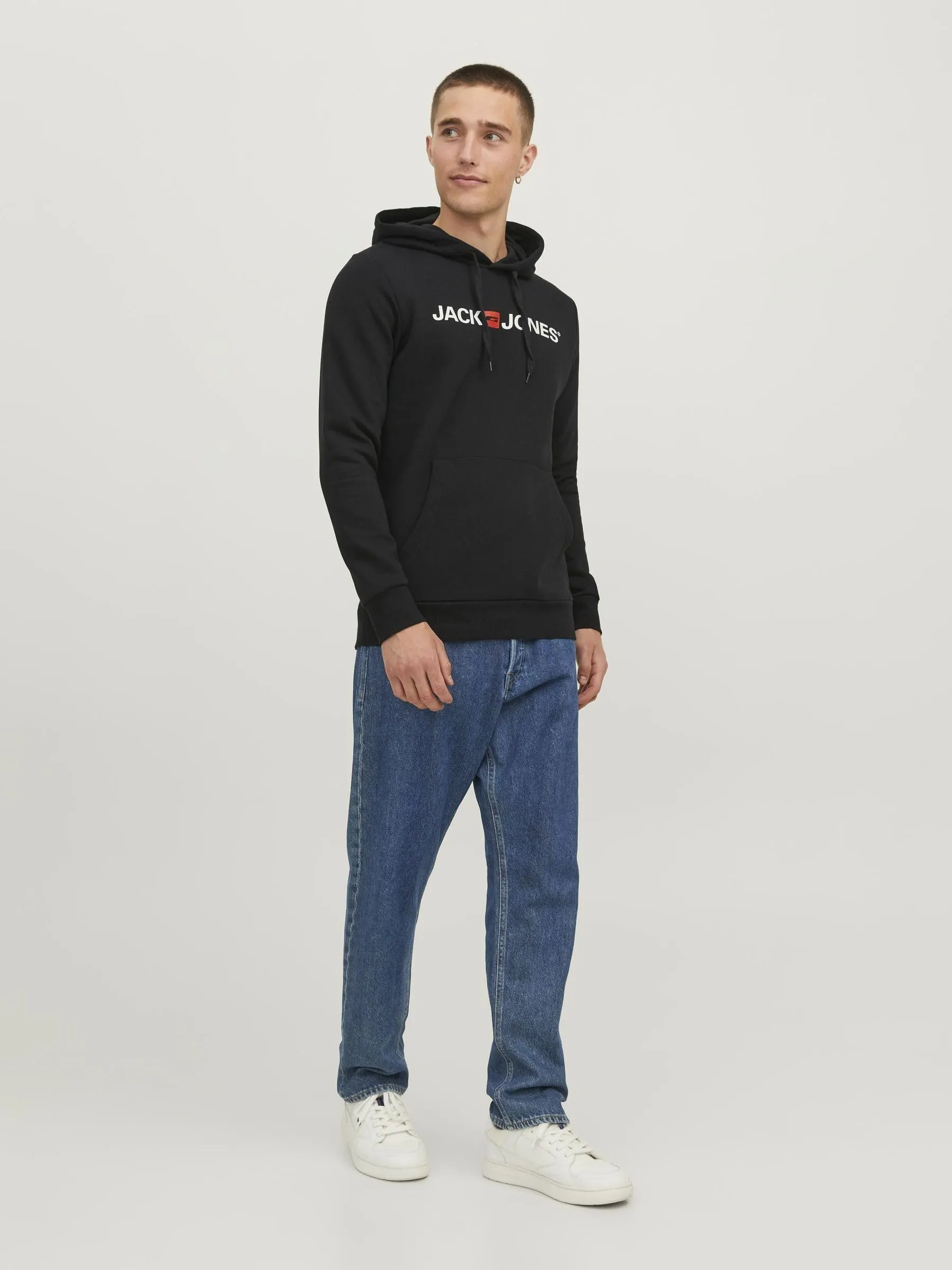 JACK & JONES Felpa con Cappuccio con Logo - immagine 5