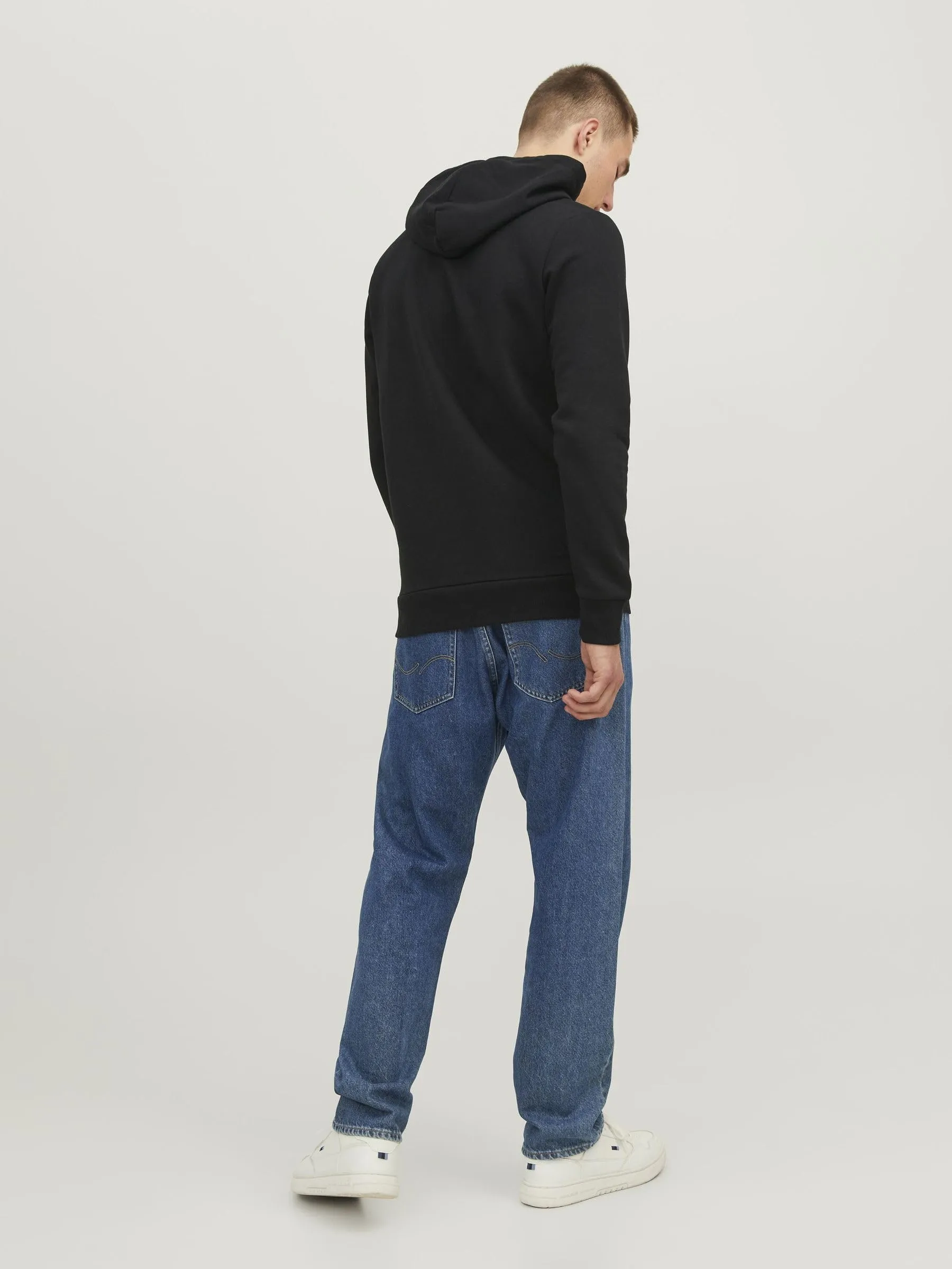 JACK & JONES Felpa con Cappuccio con Logo - immagine 3