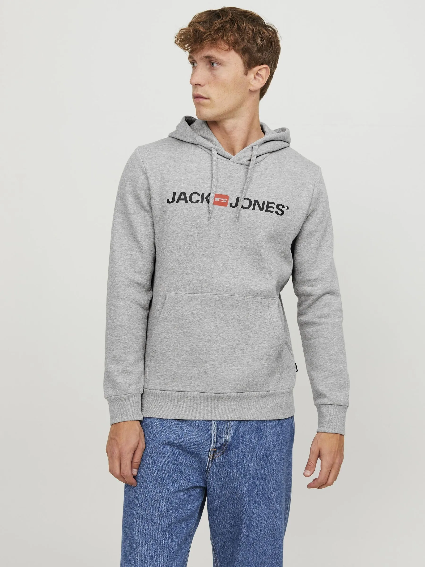 JACK & JONES Felpa con Cappuccio con Logo - immagine 2