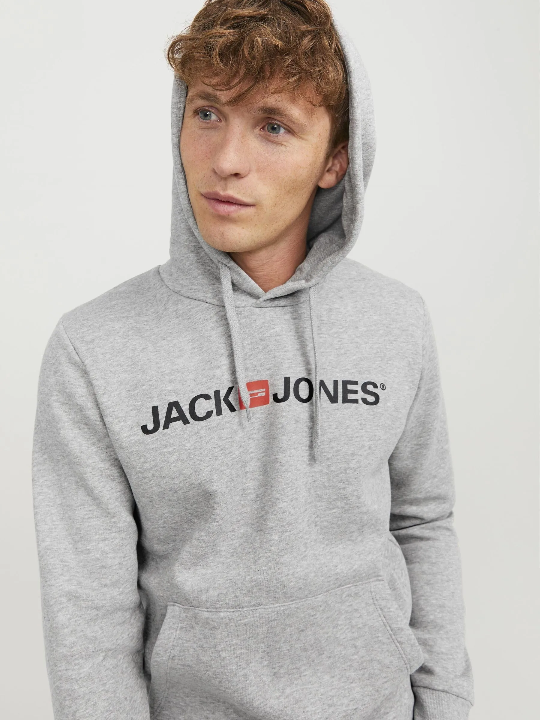 JACK & JONES Felpa con Cappuccio con Logo - immagine 8
