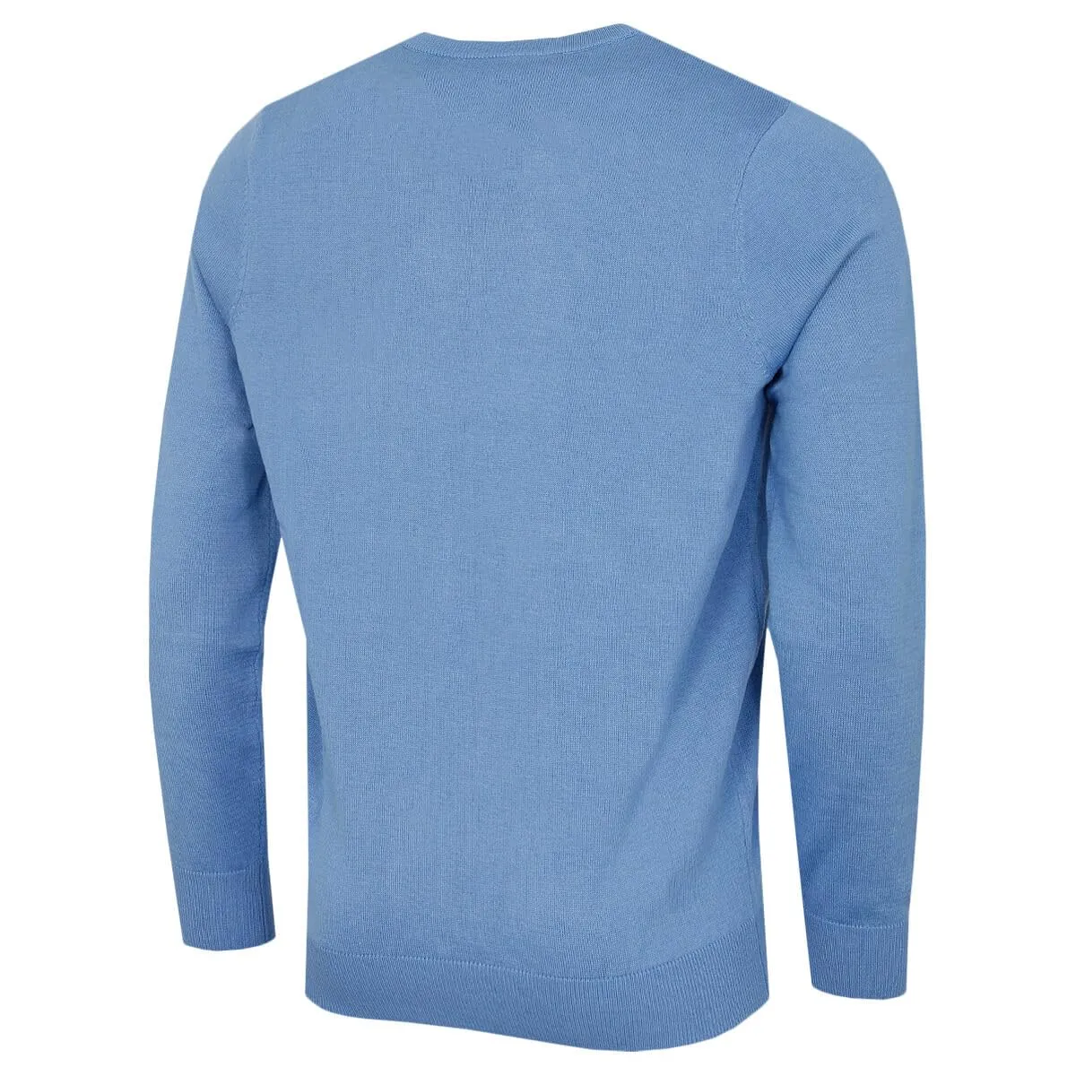 Calvin Klein Uomo Maglione Golf Girocollo - Blu mélange - L - immagine 4