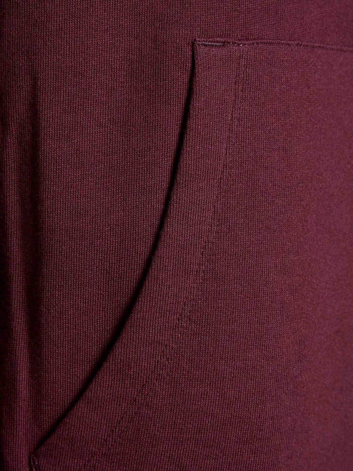 JACK & JONES - Felpa da uomo con cappuccio e logo, Rosso (Port Royale/Reg Fit)., L - immagine 6