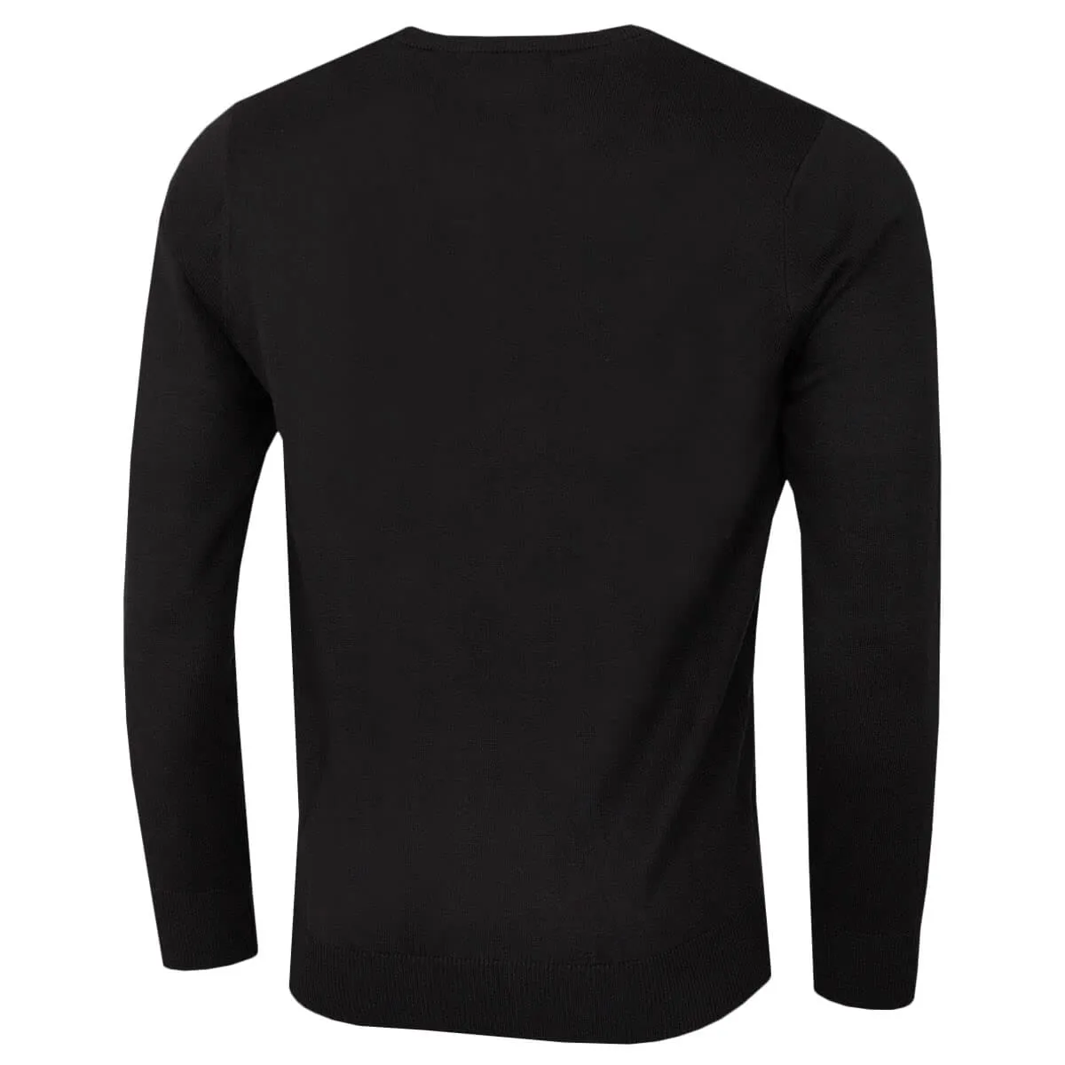Calvin Klein Uomo Maglione Golf Girocollo - Nero - L - immagine 3
