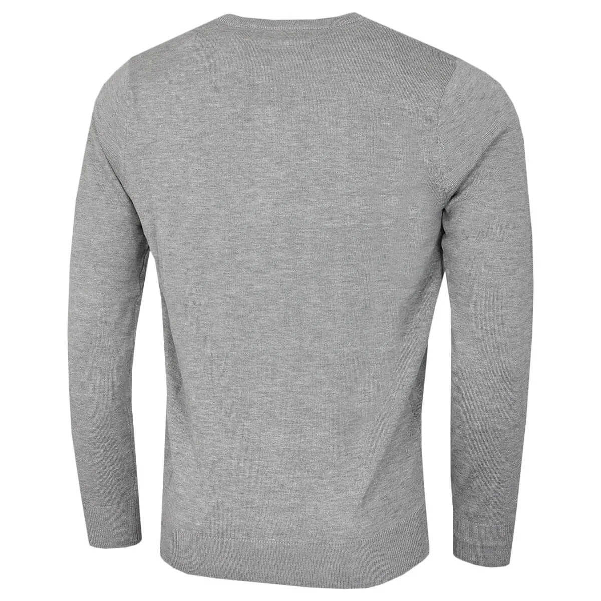 Calvin Klein Uomo Maglione Golf Girocollo - Grigio mélange - XL - immagine 4