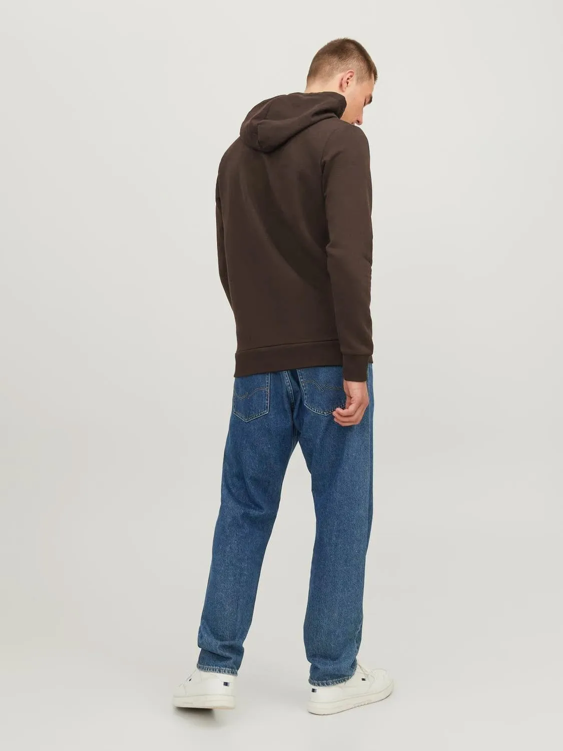 Jack & Jones Jjecorp - Felpa con Cappuccio con Logo PS da Uomo - immagine 4